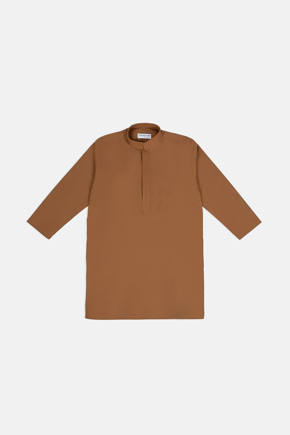 Camel Cotton Kurta Trouser - Kids - Muraqsh -- Kidswear