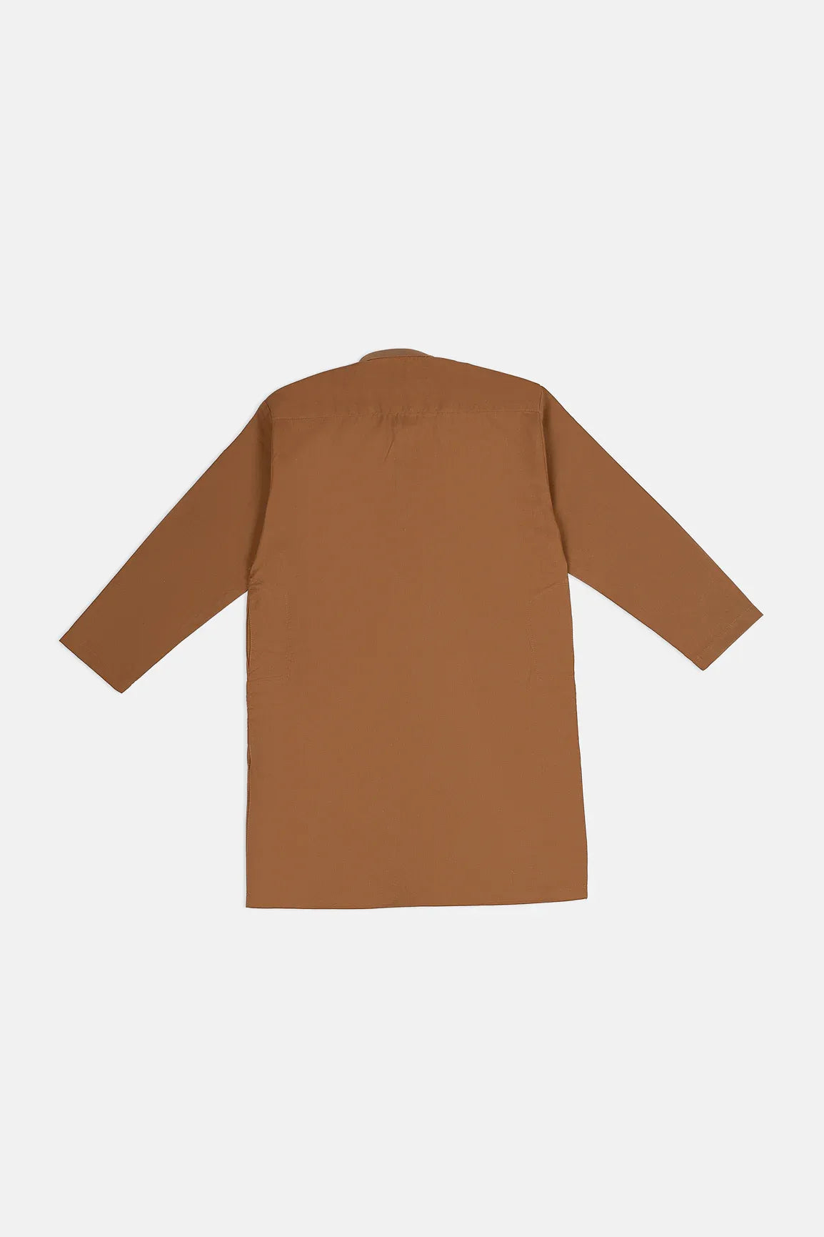 Camel Cotton Kurta Trouser - Kids - Muraqsh -- Kidswear
