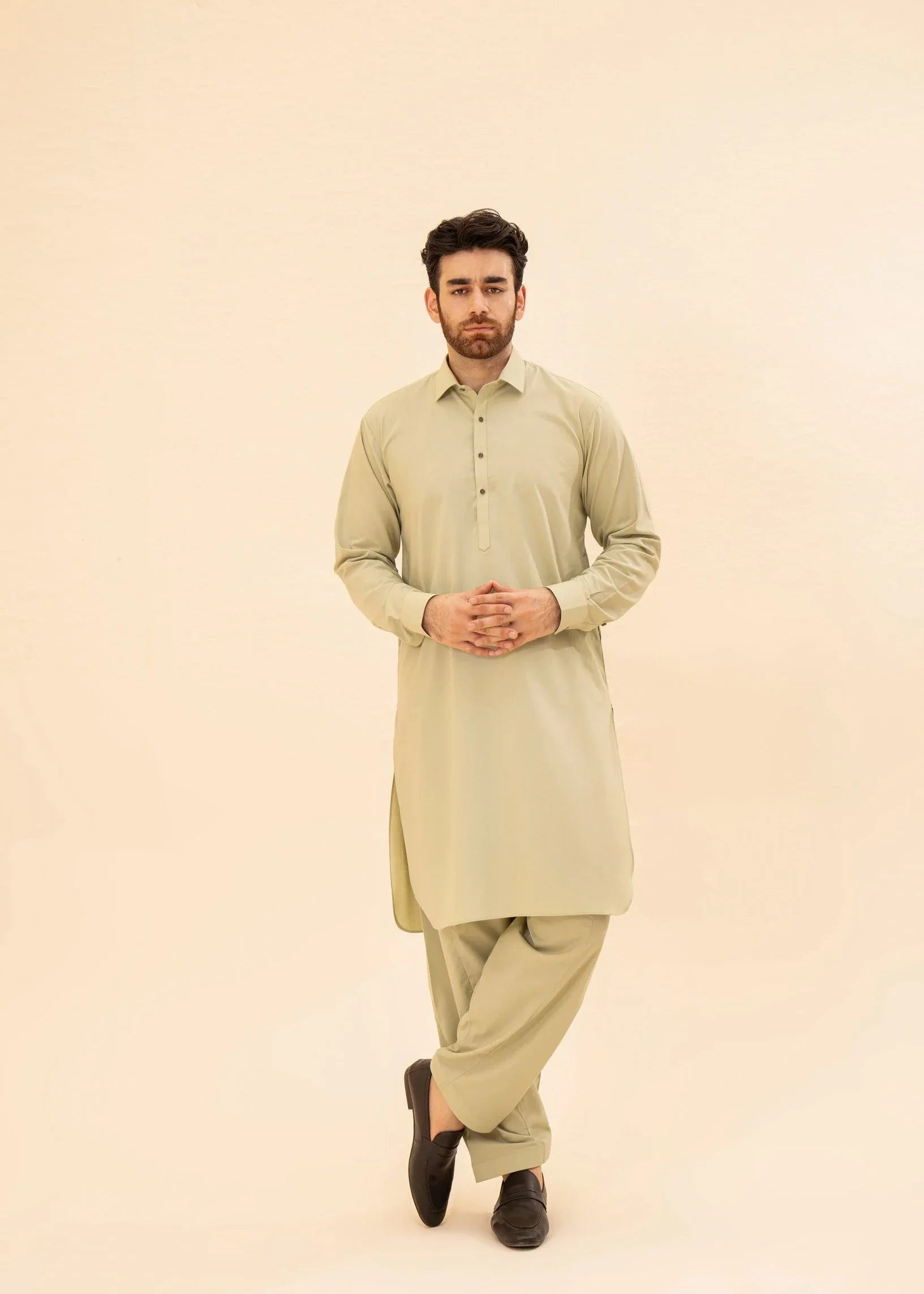 Mint - Kameez Shalwar - 2PC - Men