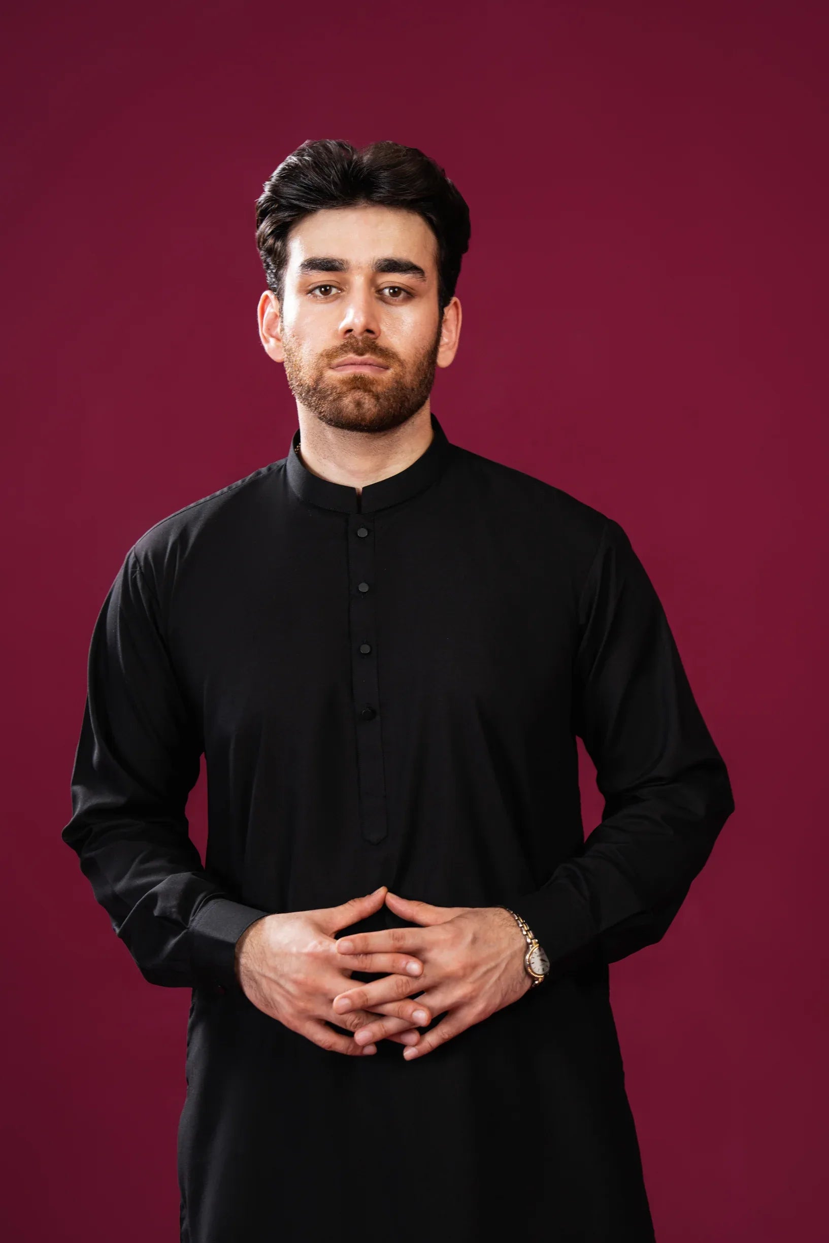 Black Kurta trouser for men