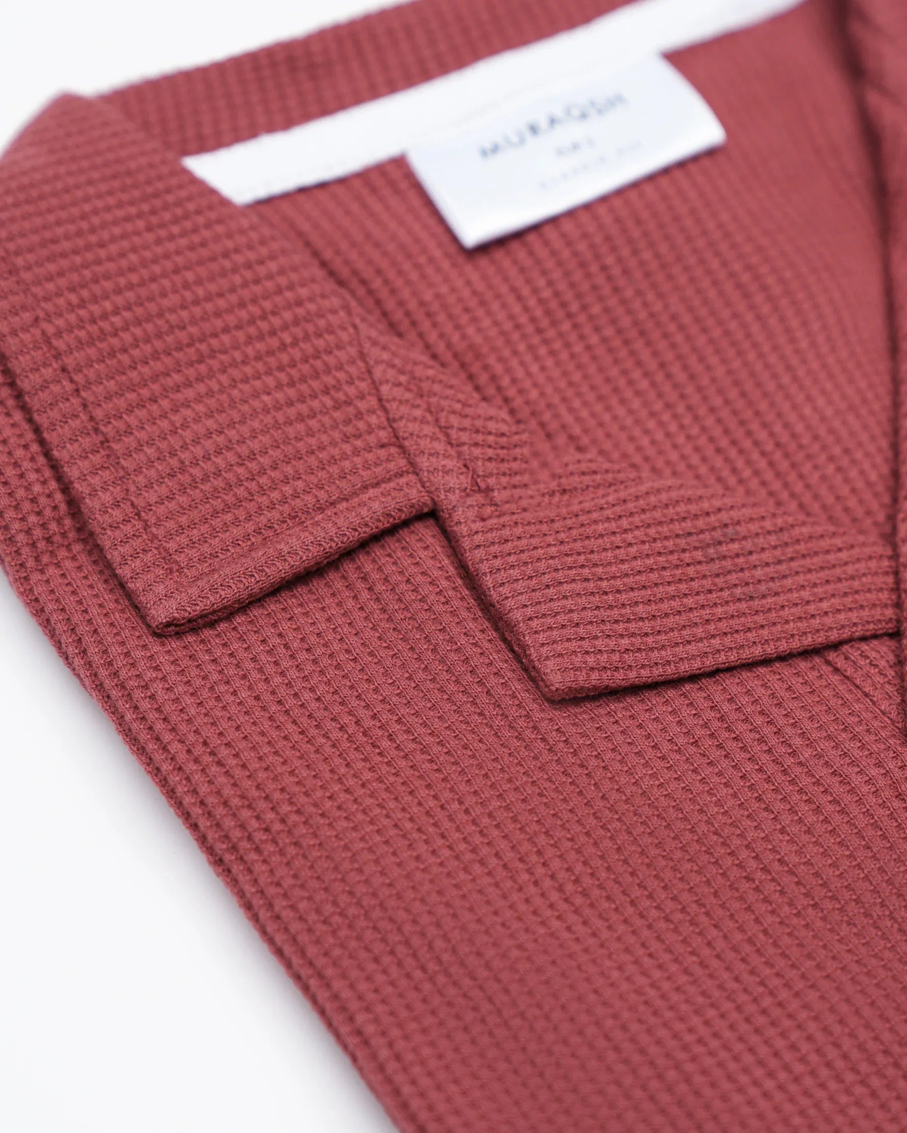 Waffle Rust Revere Polo - Muraqsh -- Men Western