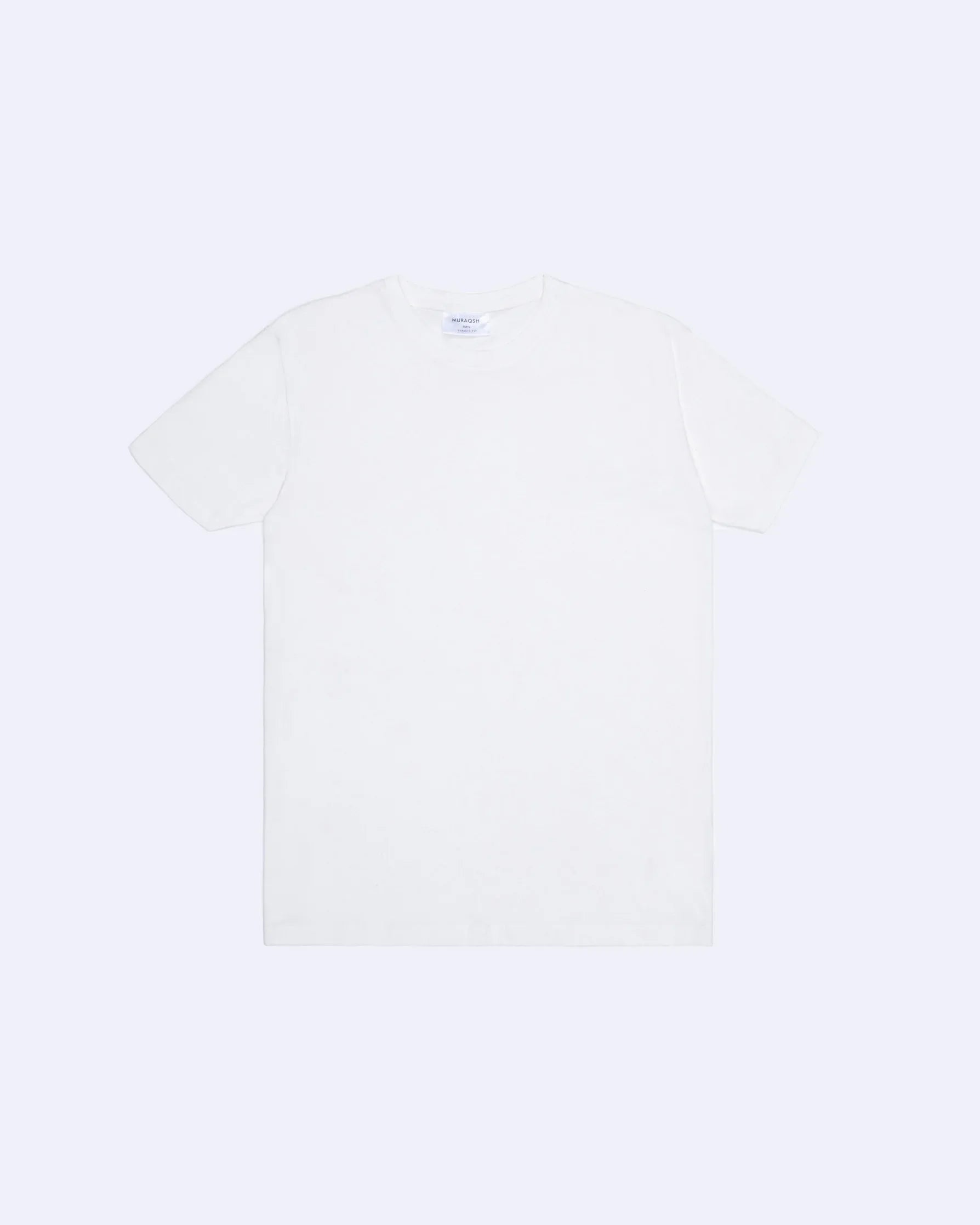 Off White Basic T-Shirt - Men - Muraqsh -- Men Western