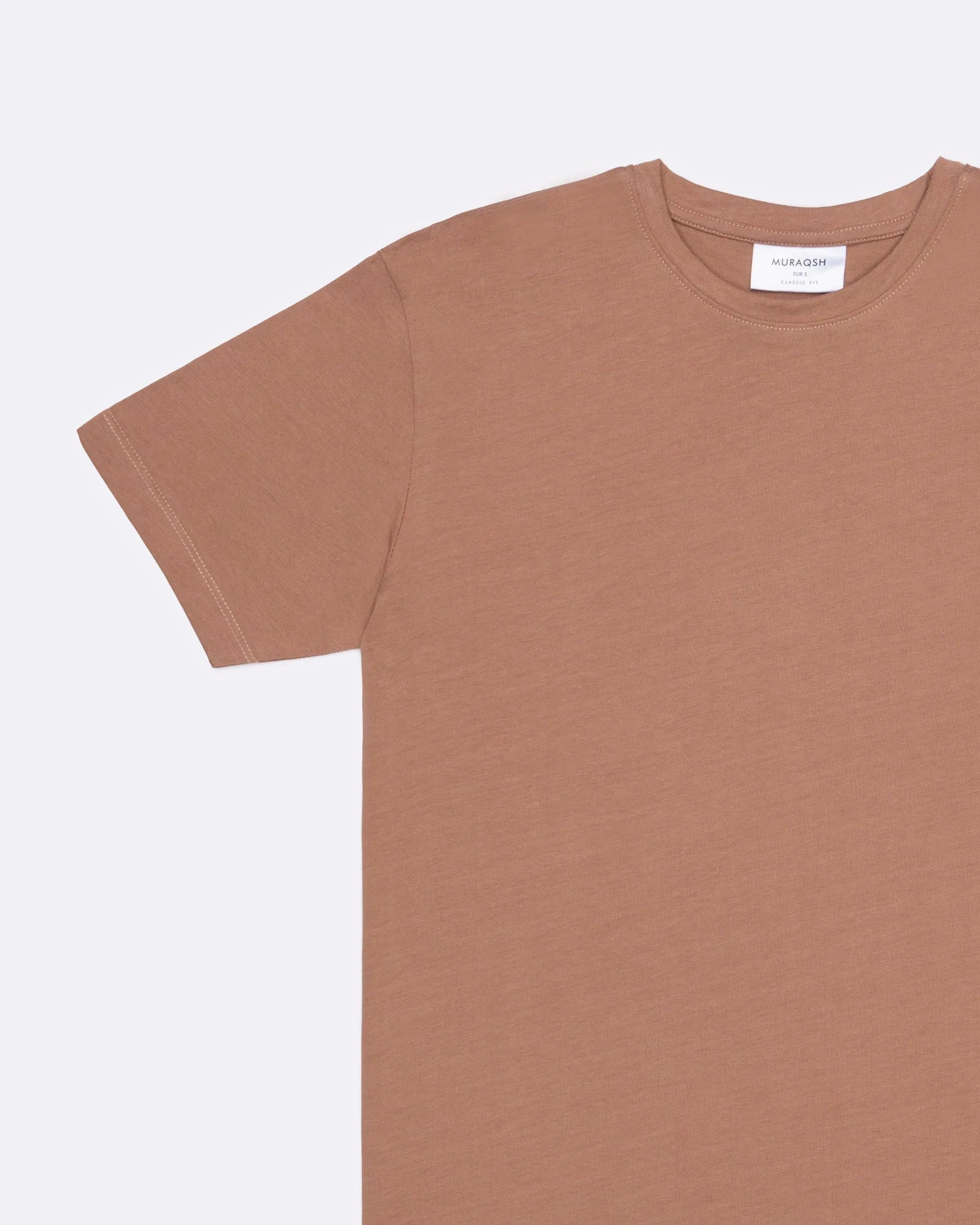 Peach Basic T-Shirt - Men - Muraqsh -- Men Western