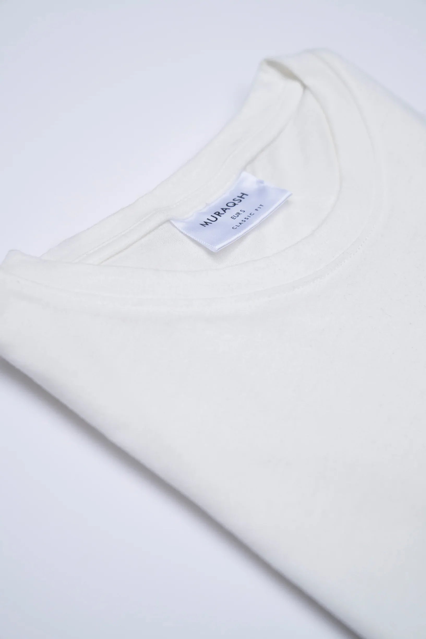 Off White Basic T-Shirt - Men - Muraqsh -- Men Western