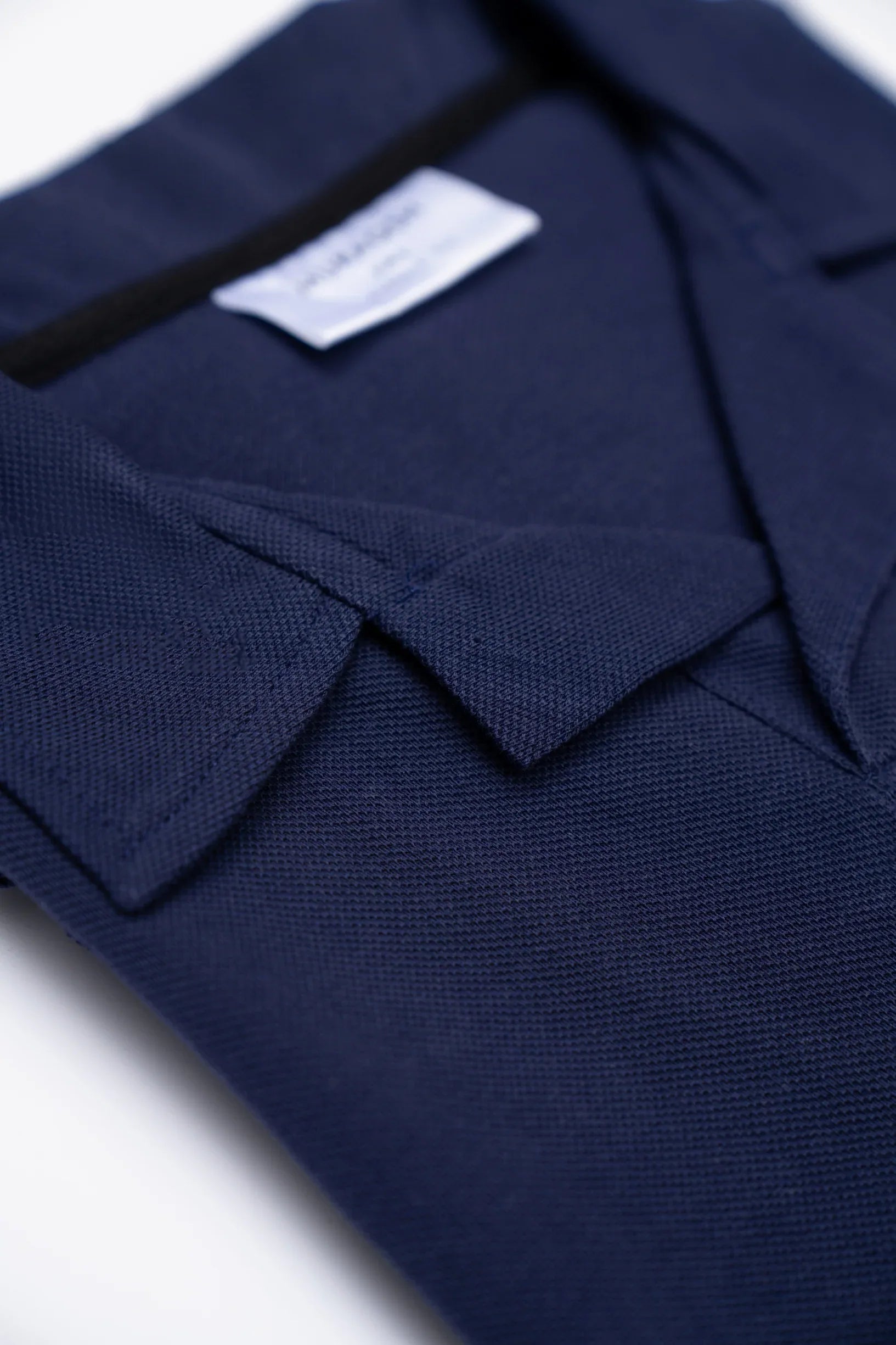 Navy Blue Revere Polo - Men - Muraqsh -- Men Western