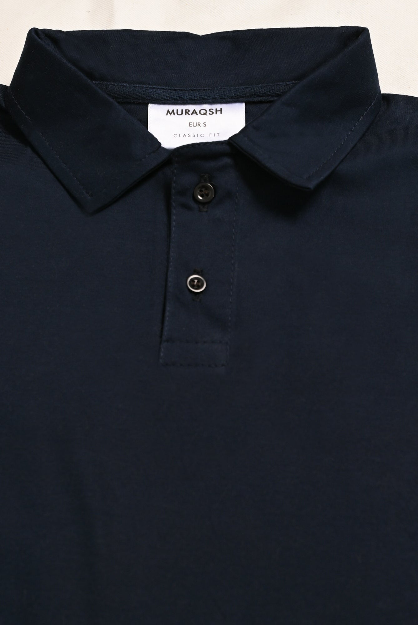 Dark Navy Blue Interlock Polo - Smart Fit - Men - Men