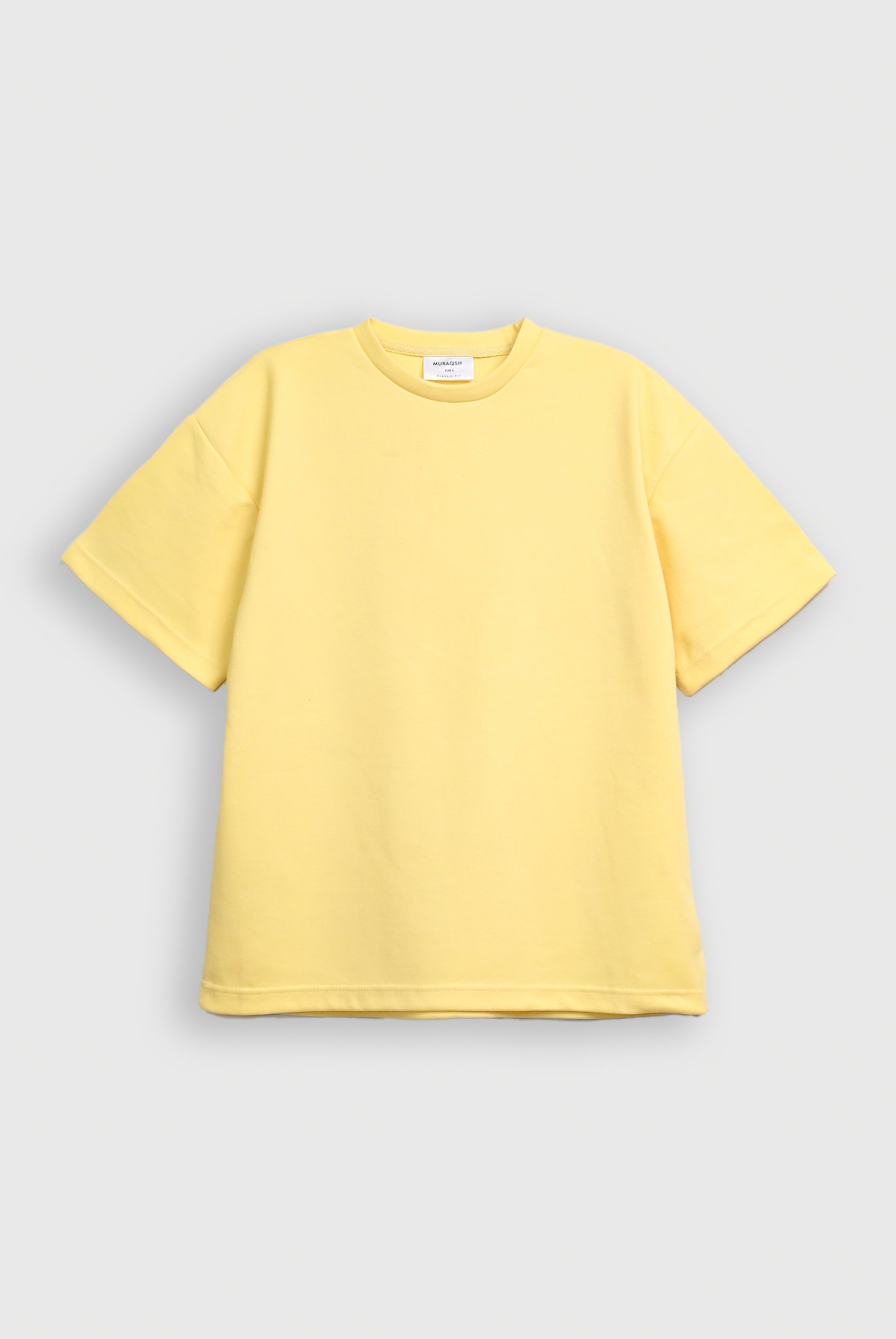 Yellow Interlock Oversized Tee - Men - Men