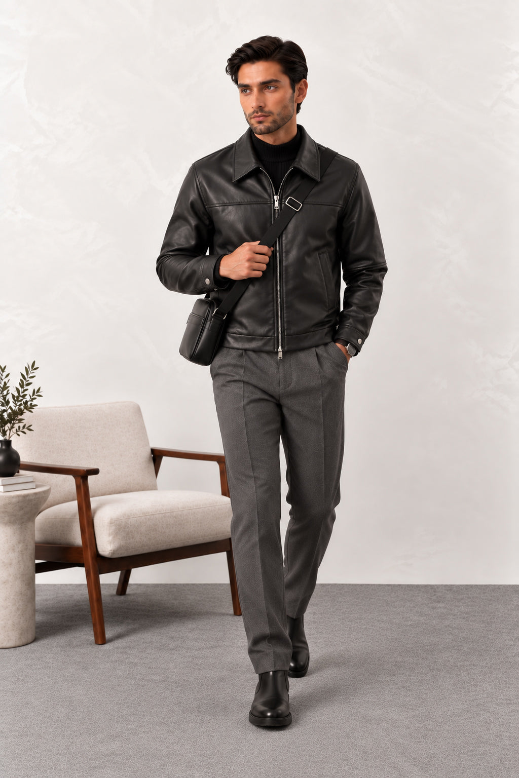Black Leather Jacket