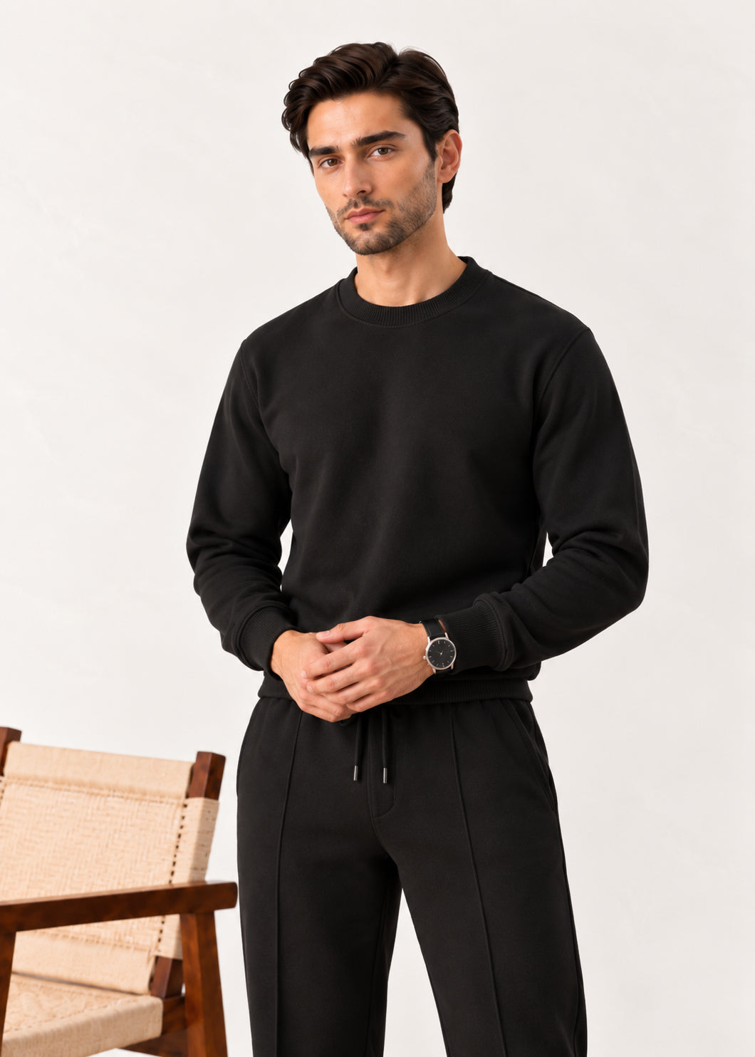 Black Fleece Co-ord Set - Men