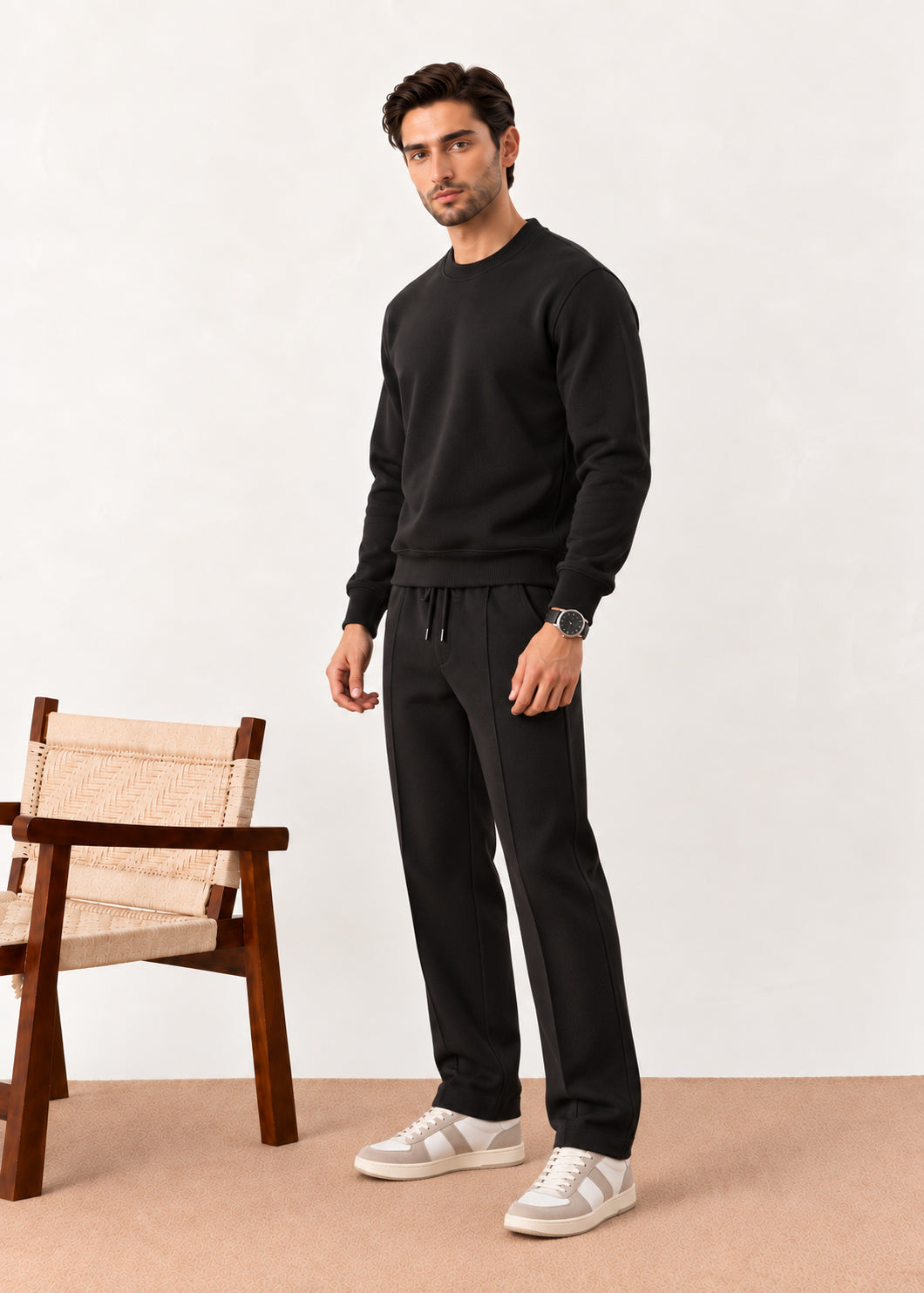 Black Fleece Co-ord Set - Men