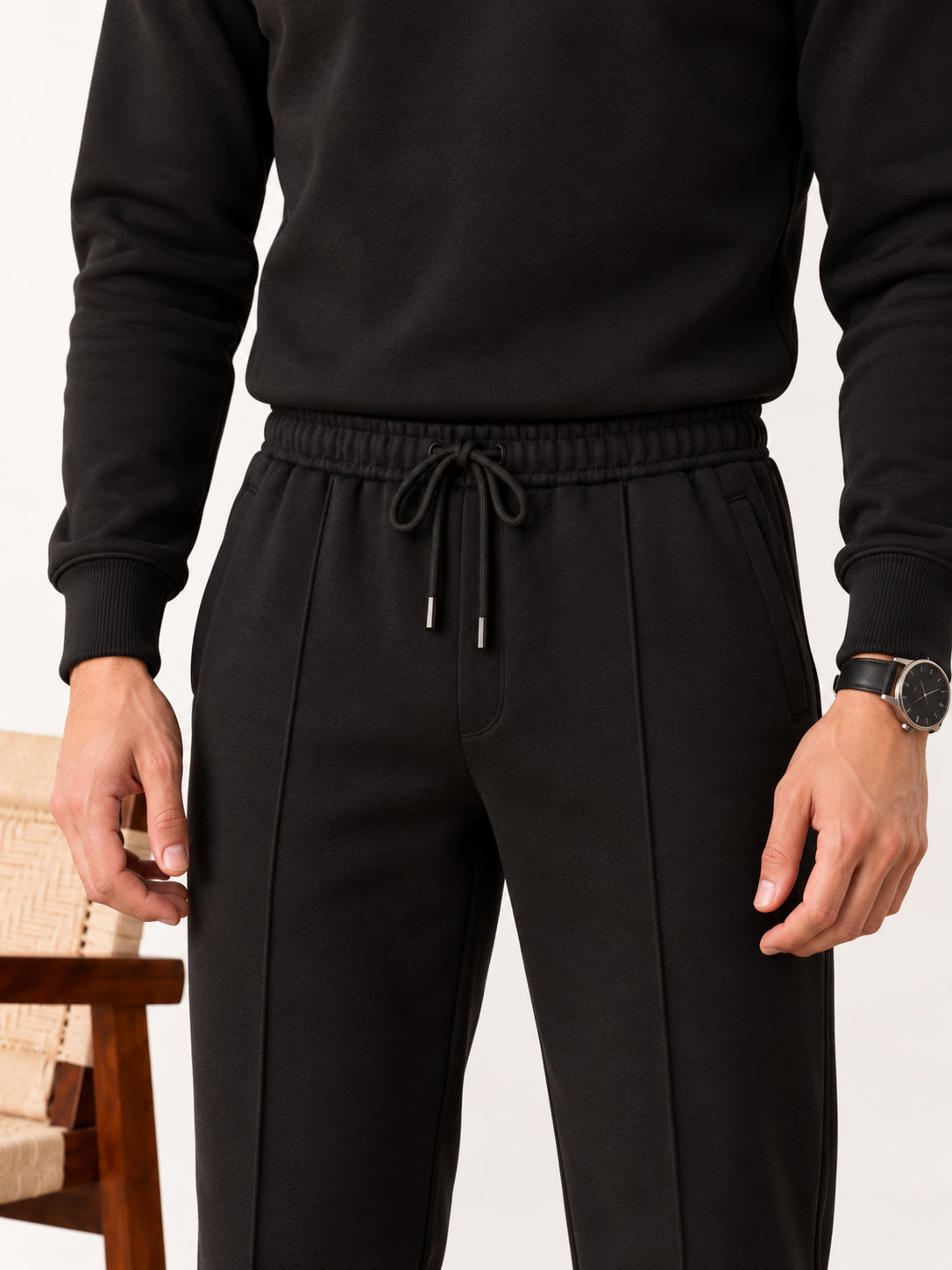 Black Fleece Co-ord Set - Men