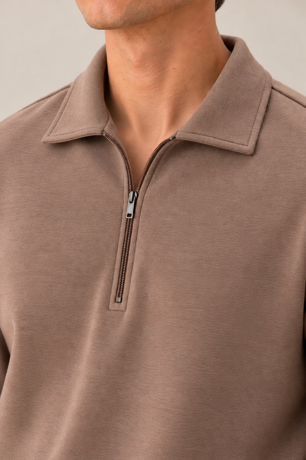 Light Brown Interlock Co-ord Set