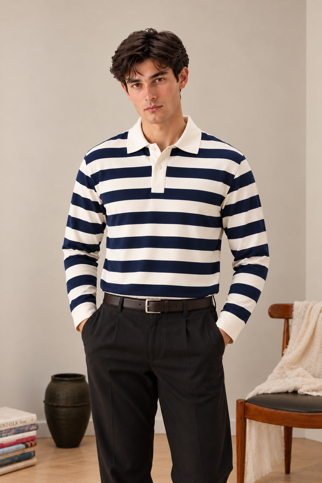 Verde Block Polo