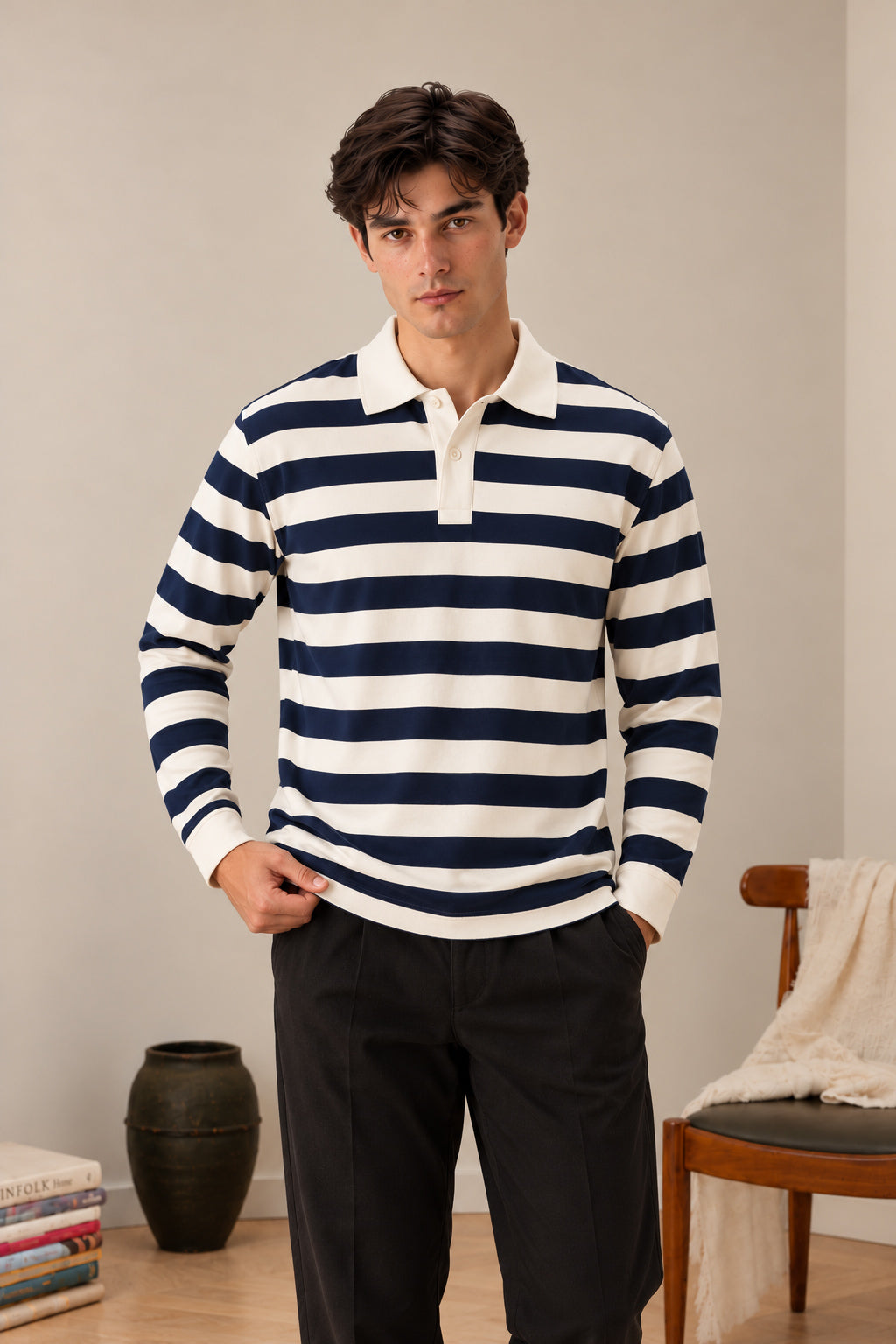 Verde Block Polo