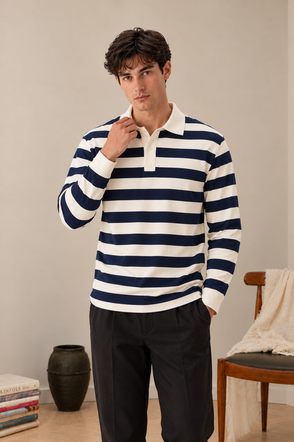 Verde Block Polo