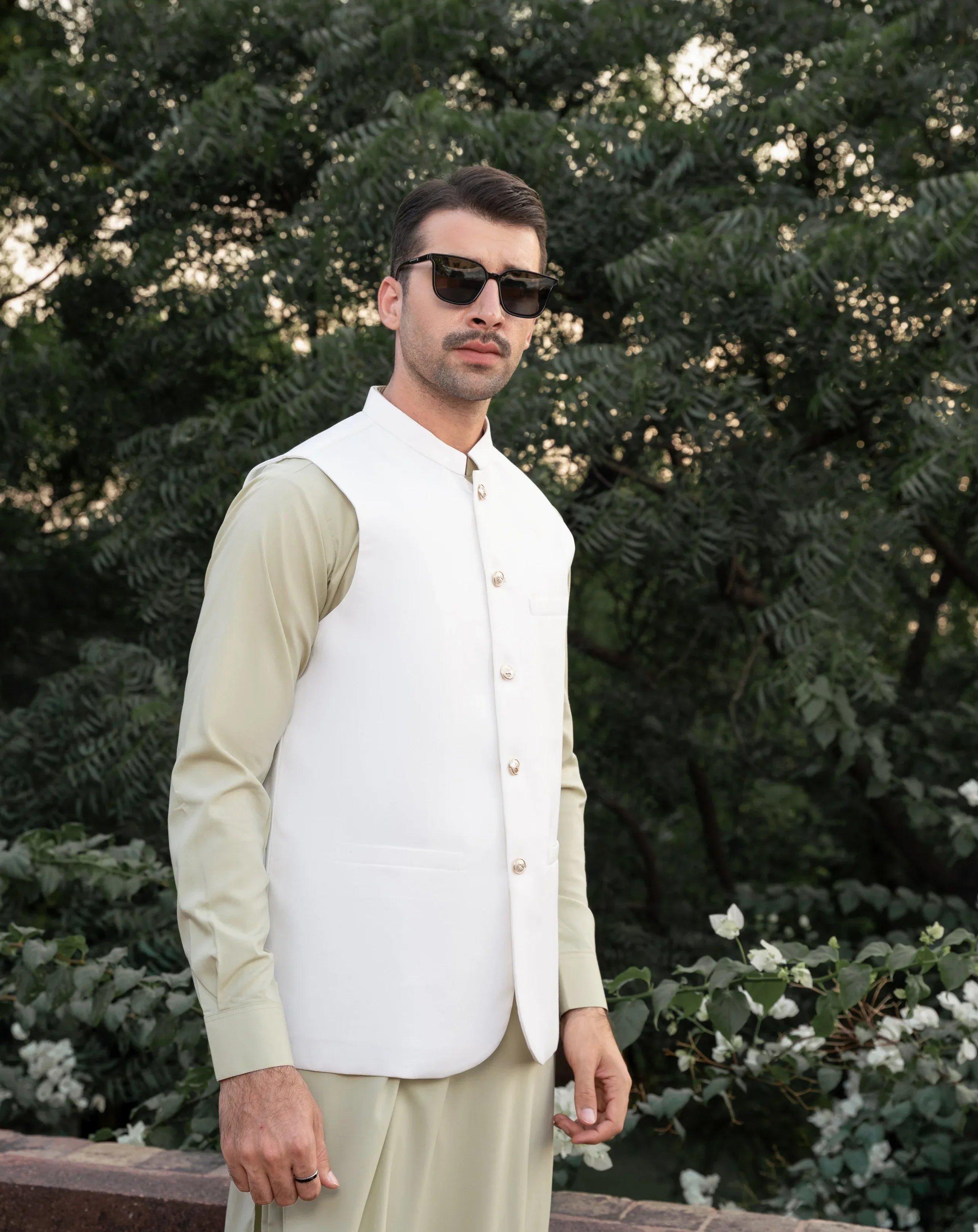 Off White Waistcoat for men