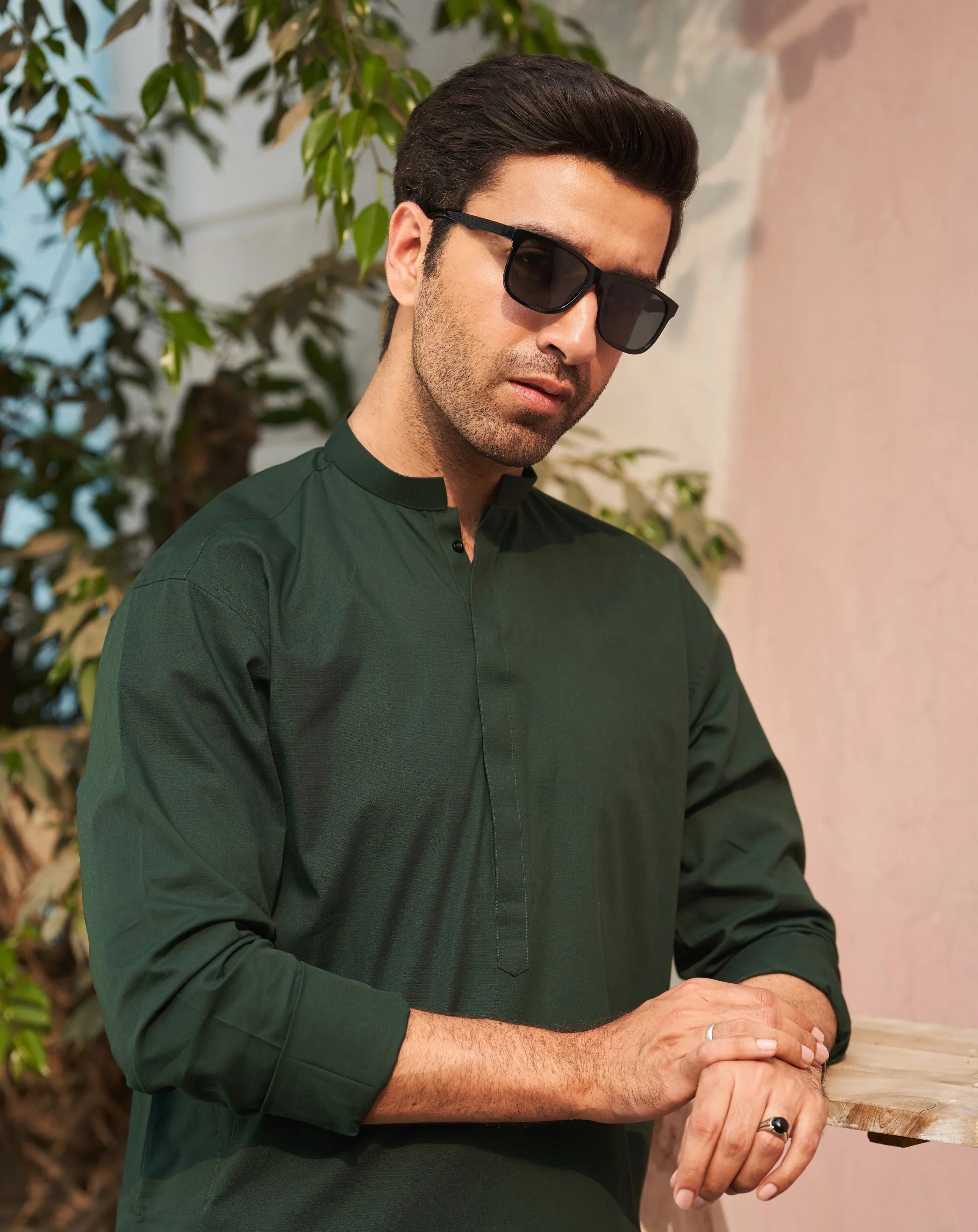 Pine Cotton Kurta - MuraqshMuraqsh