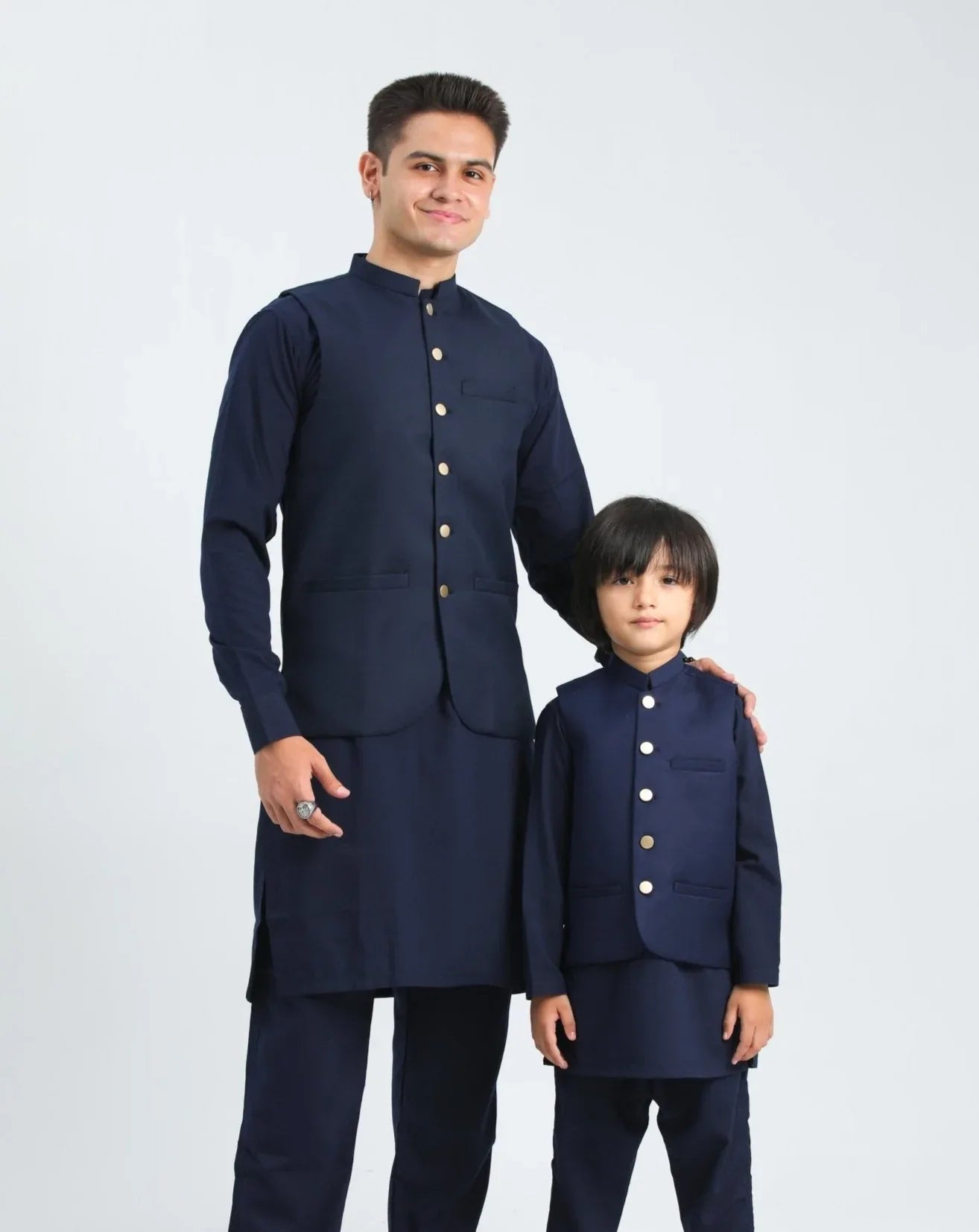 Navy Blue Waistcoat for men