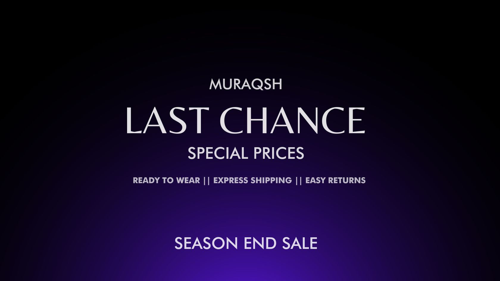 SPECIAL PRICES - LAST CHANCE TO BUY