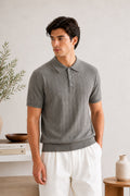 Ash Classic Rib Knit Polo