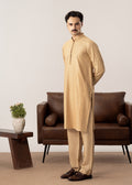 Tehzeeb - Ivory Raw Silk Embroidered Kurta Trouser