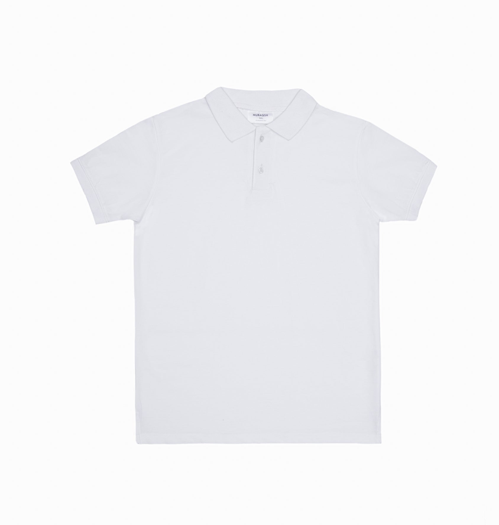 White Basic Polo