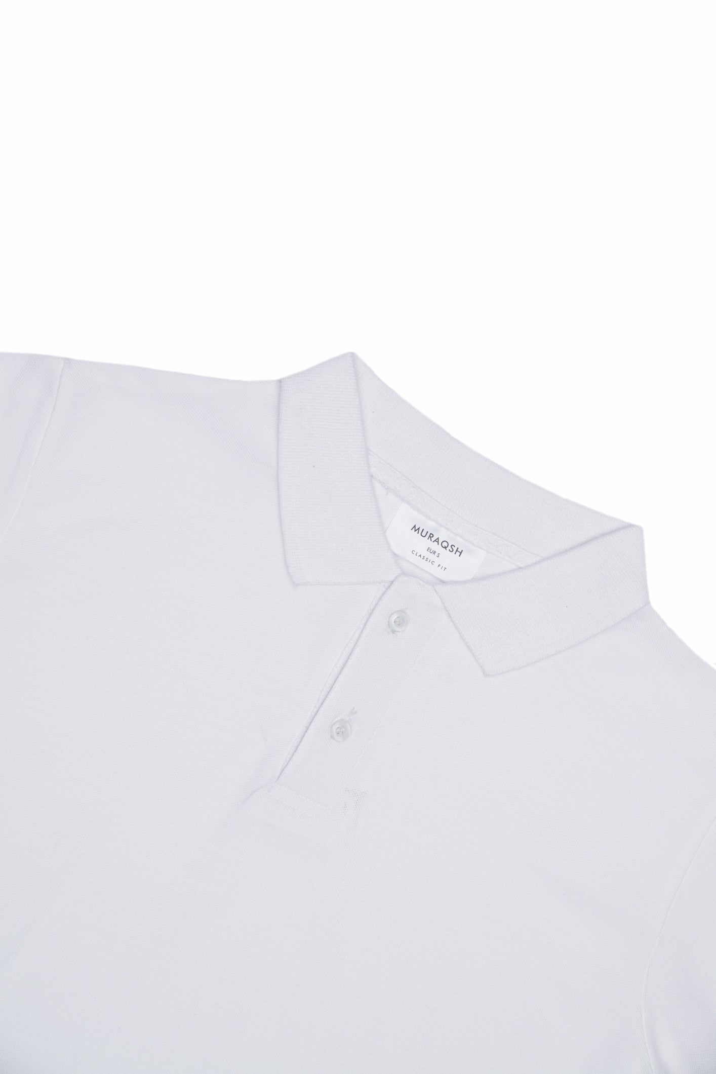 White Basic Polo