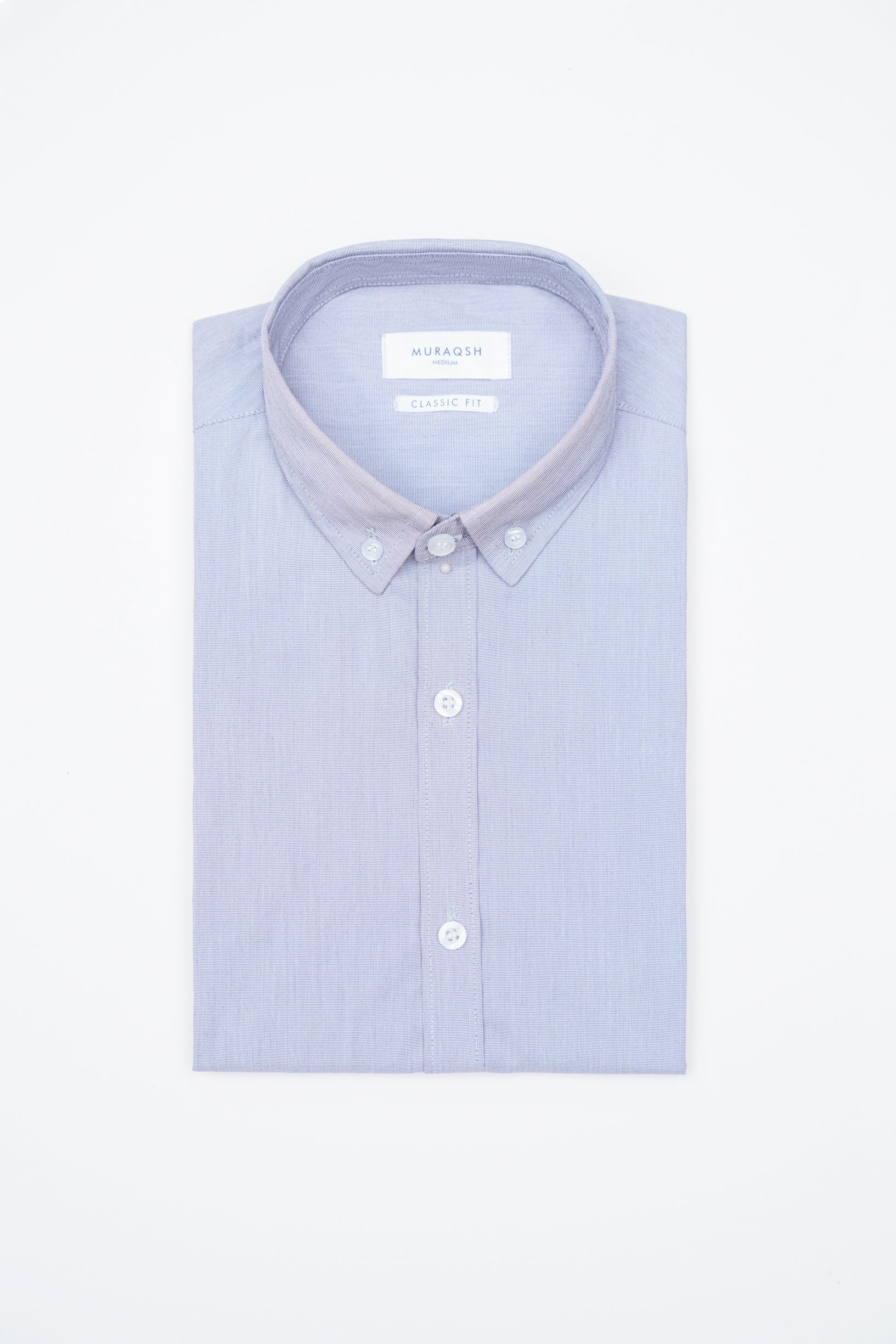 Grey Textured Casual Shirt - Men