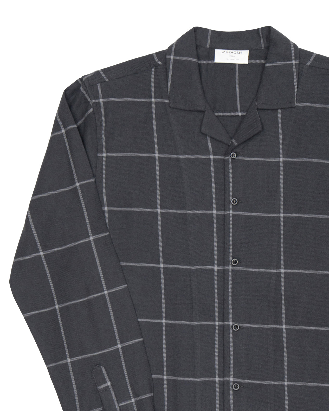 Grey Flannel Revere Shirt - Men