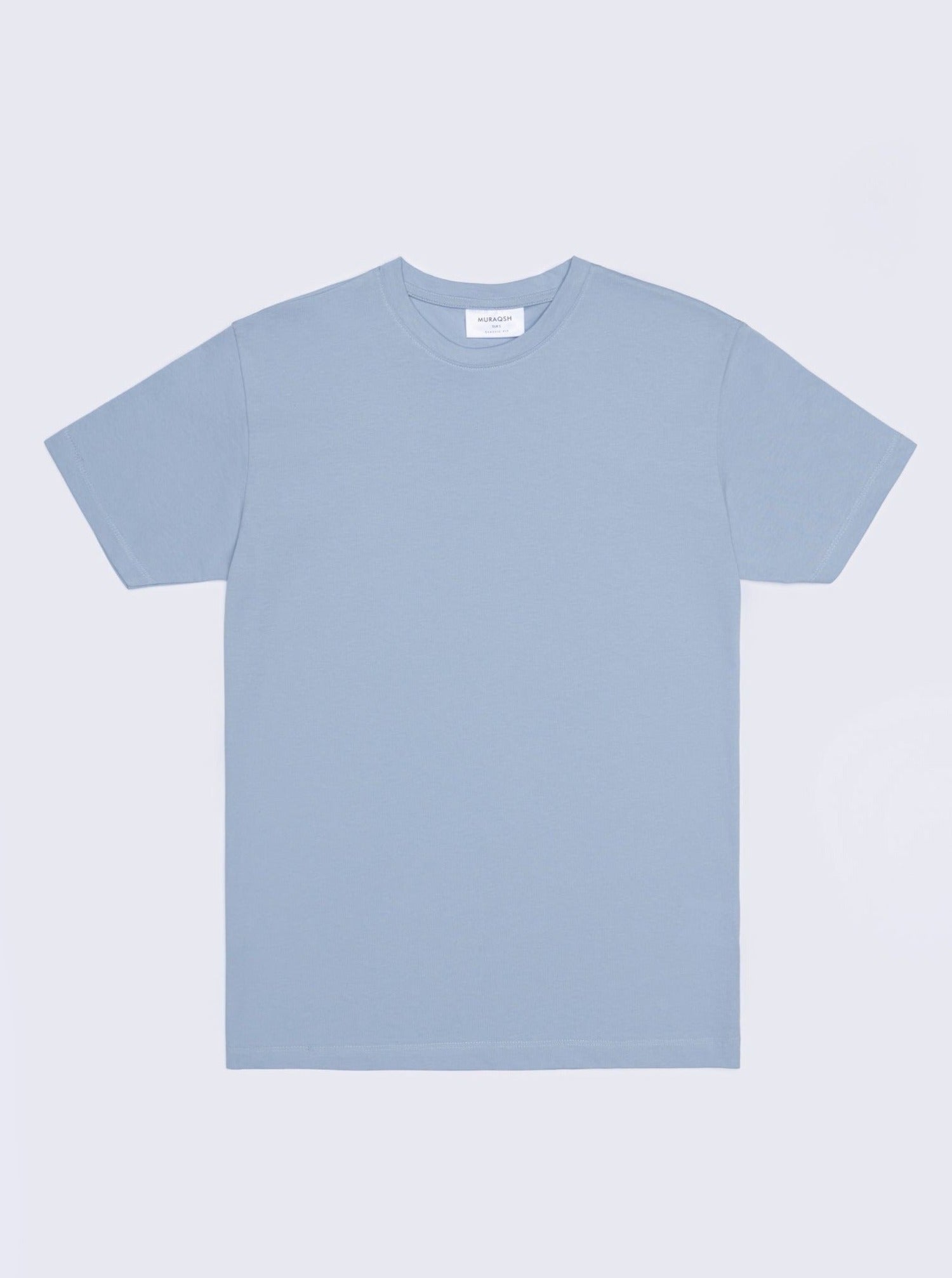 Pack of 3 Basic T-Shirts - Black, Sky Blue & Navy Blue