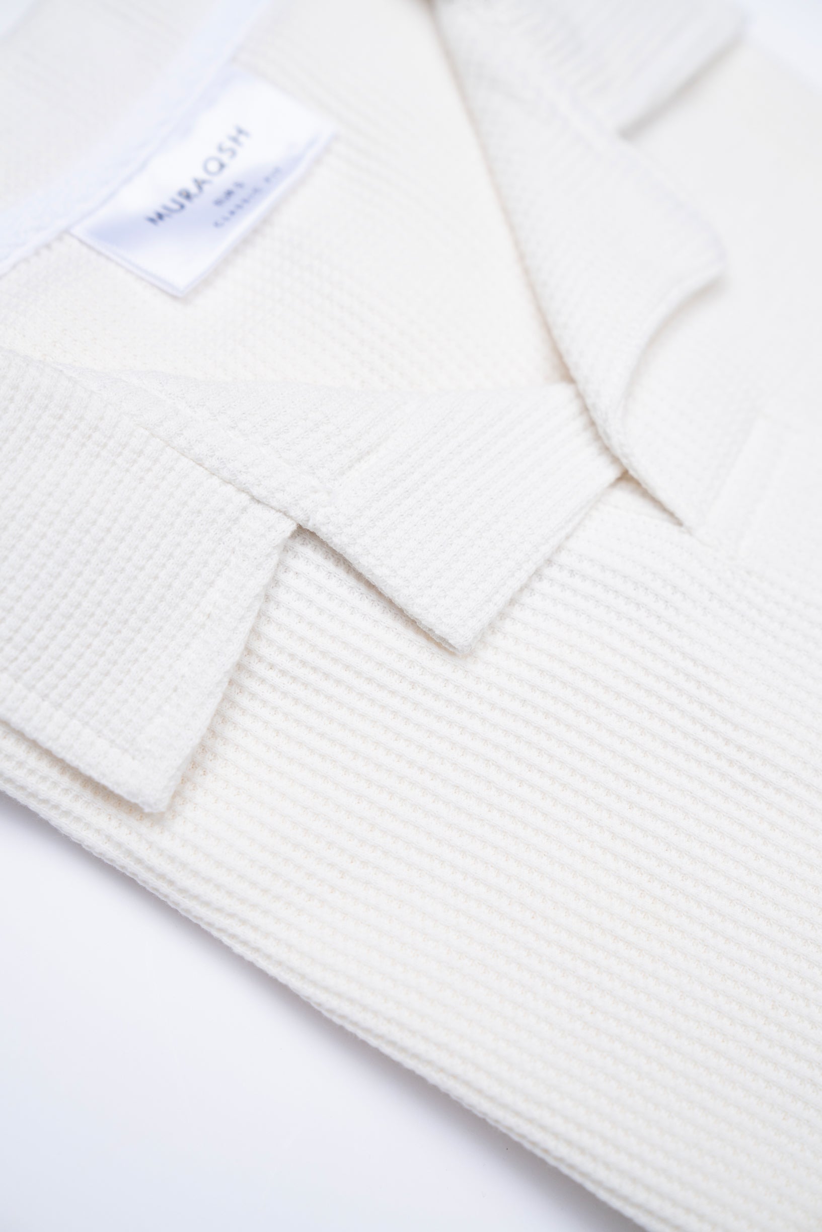 Waffle Off-White Revere Polo - Men