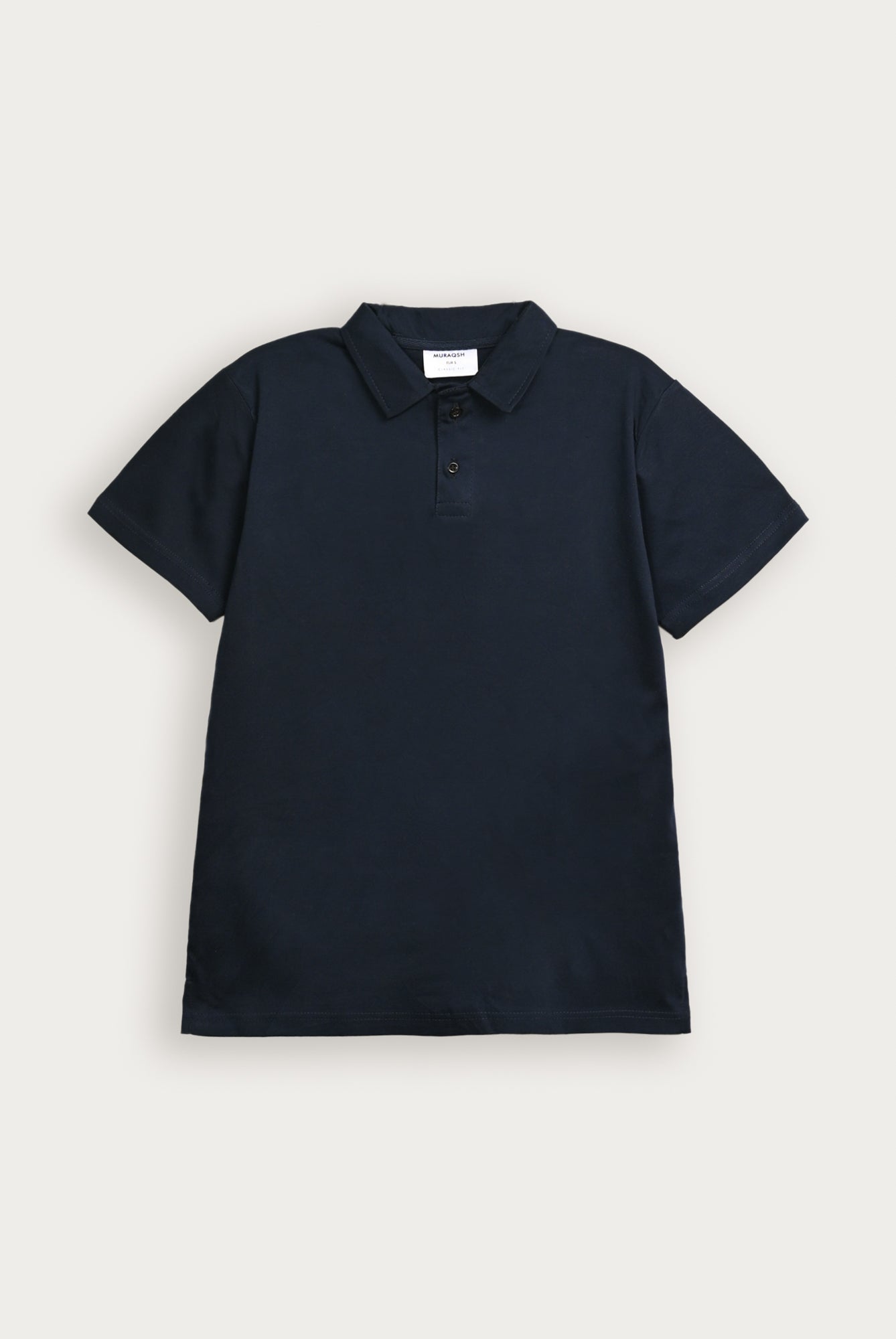 Dark Navy Blue Interlock Polo - Smart Fit - Men - Men