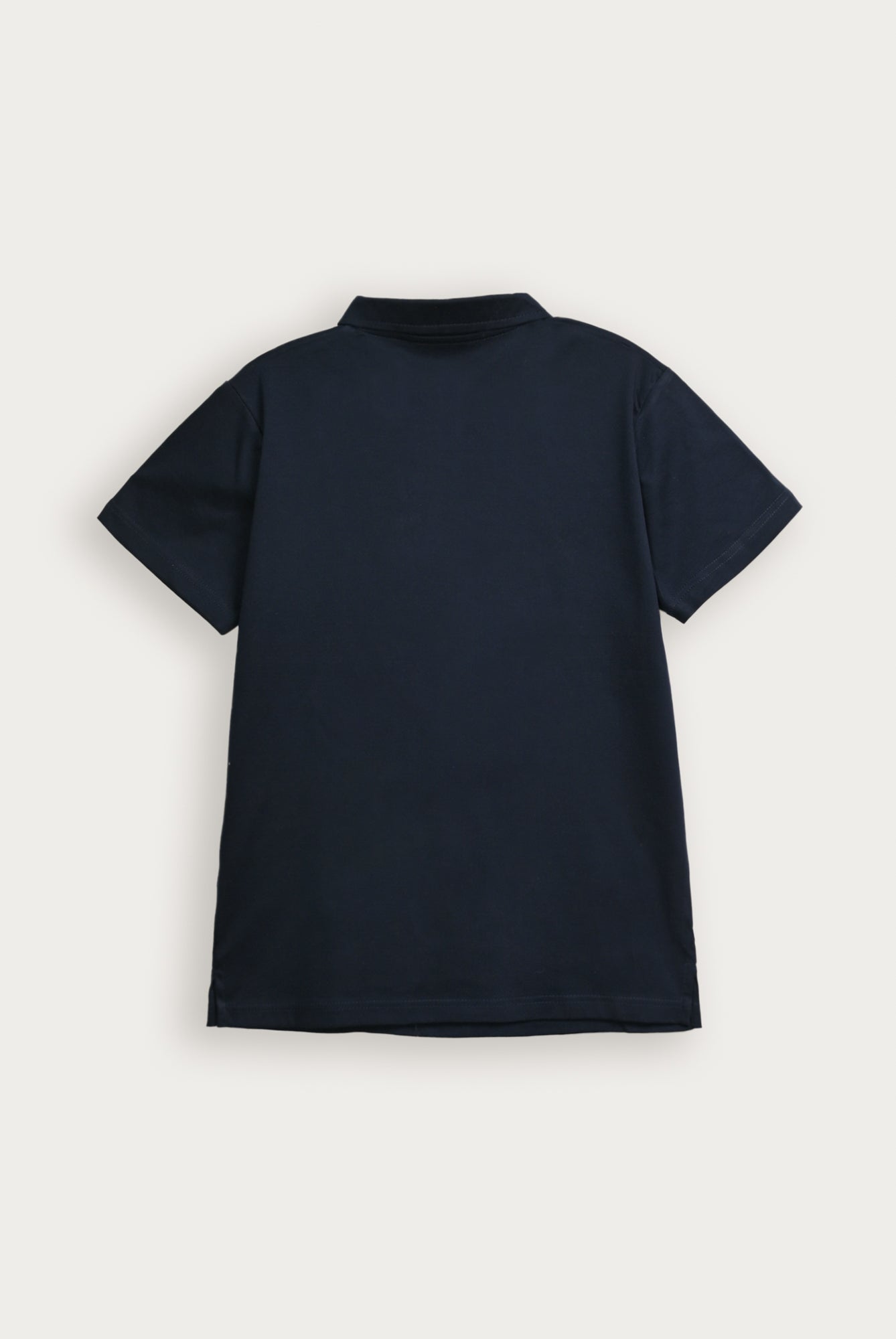 Dark Navy Blue Interlock Polo - Smart Fit - Men - Men