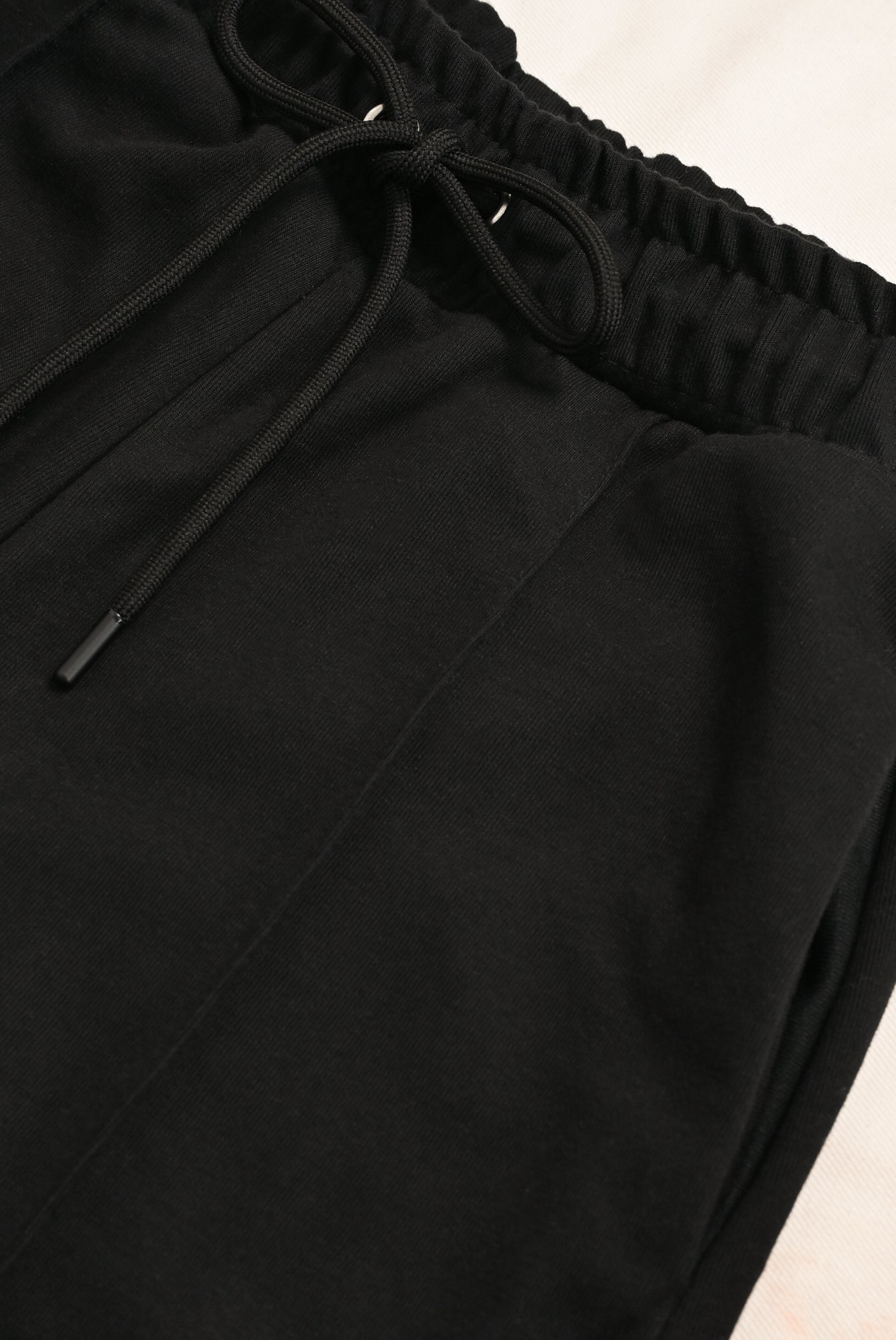 Black Interlock Straight Fit Trouser  - Men - Men