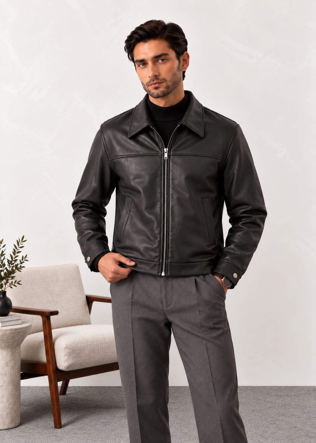 Black Leather Jacket