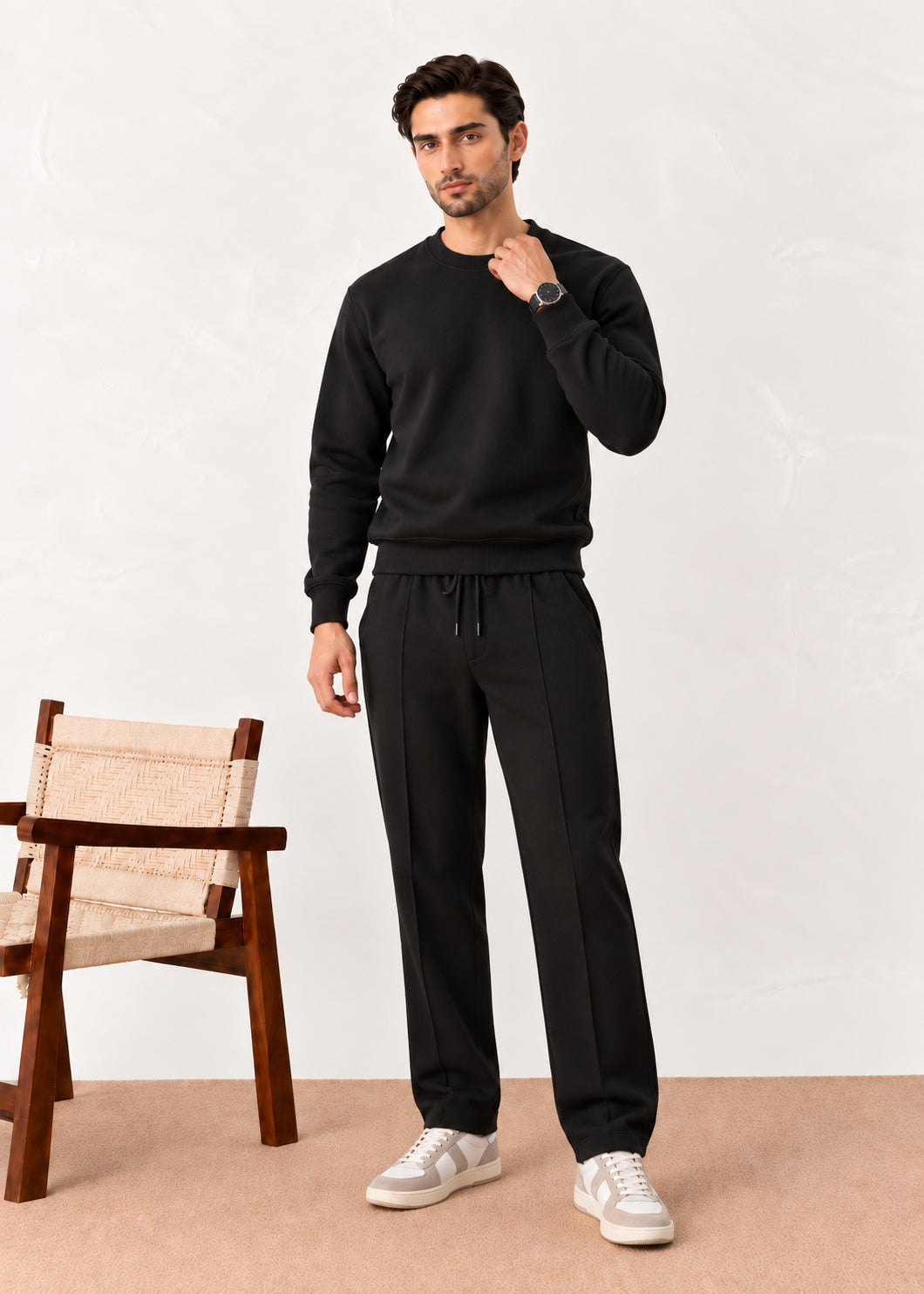 Black Fleece Co-ord Set - Men