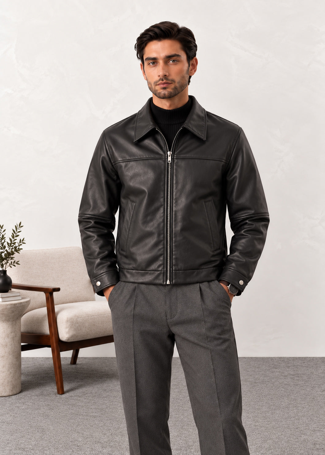 Black Leather Jacket
