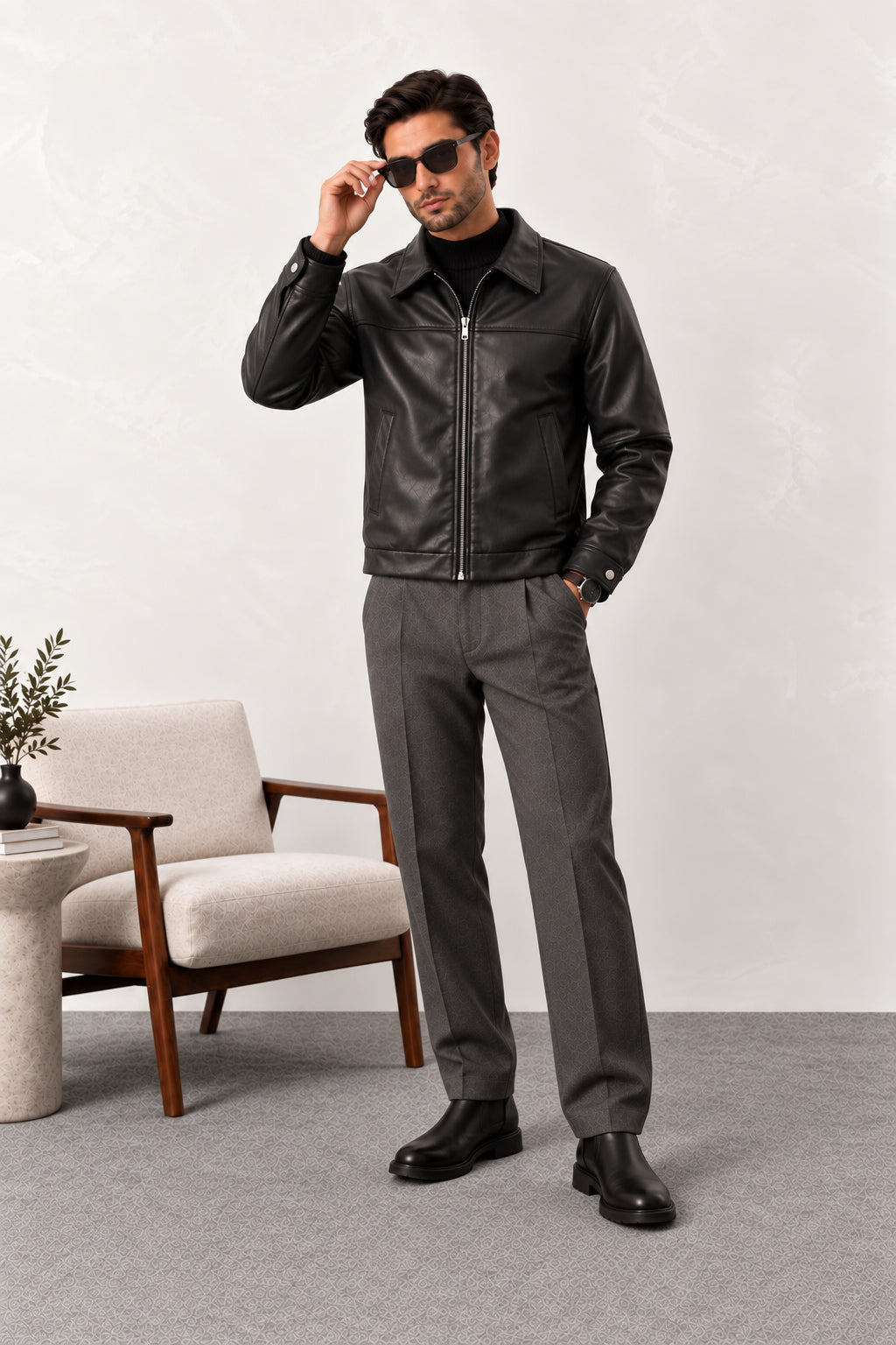 Black Leather Jacket
