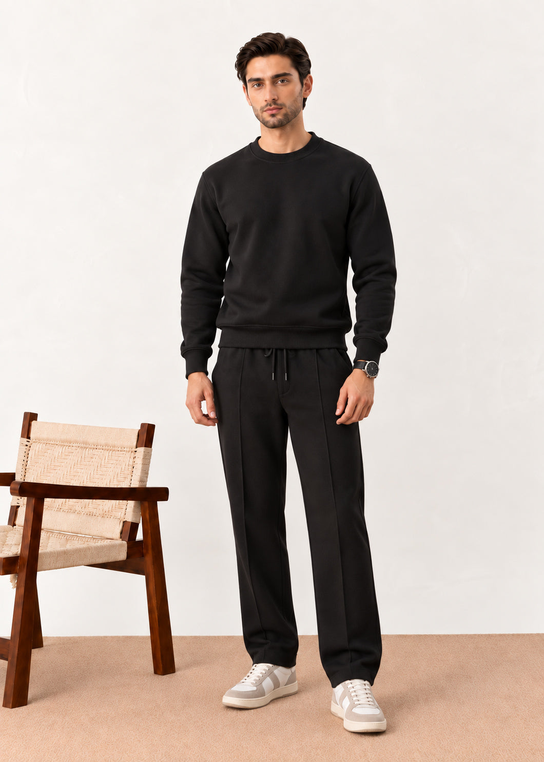 Black Fleece Co-ord Set - Men