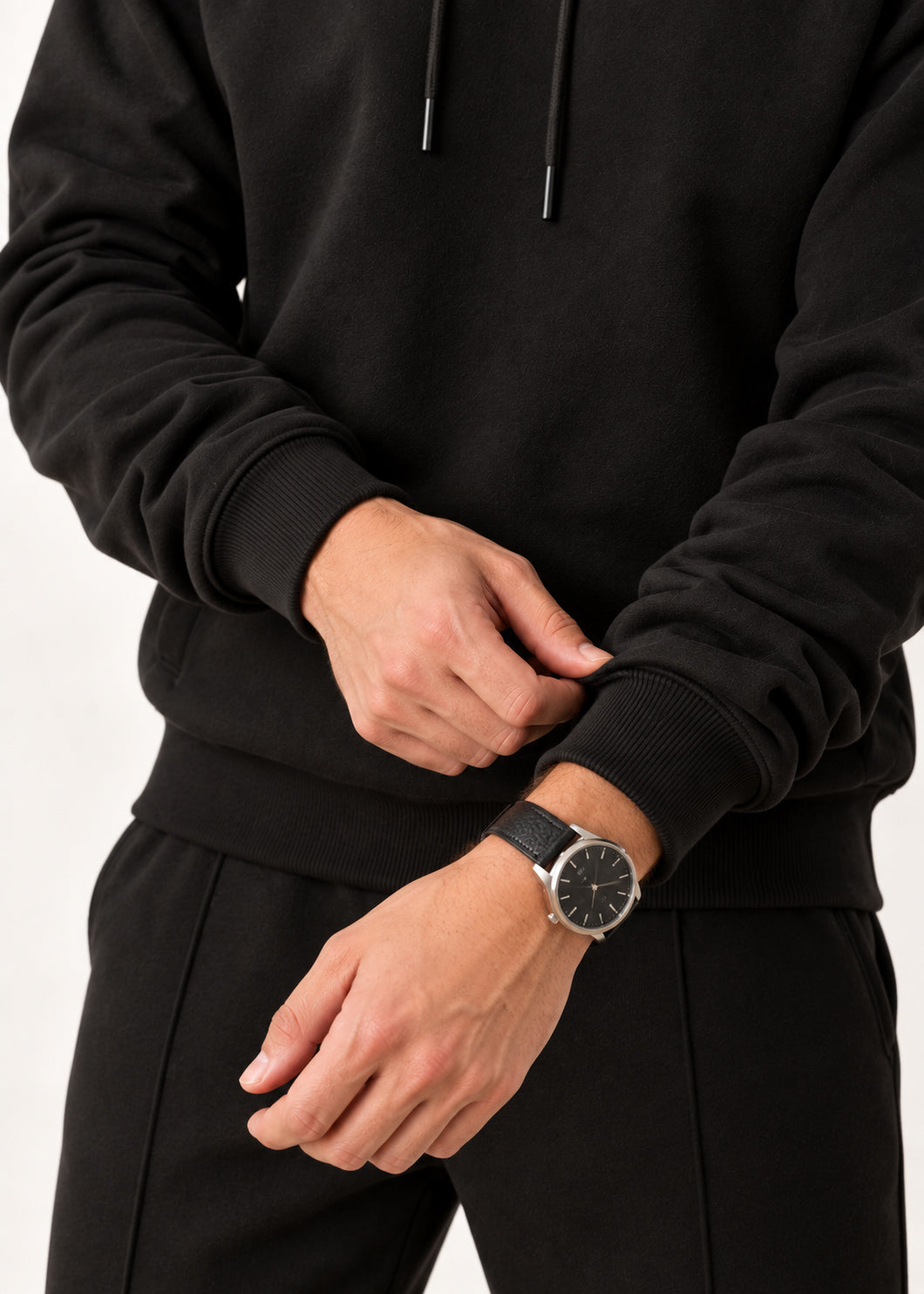 Black Fleece Hoodie