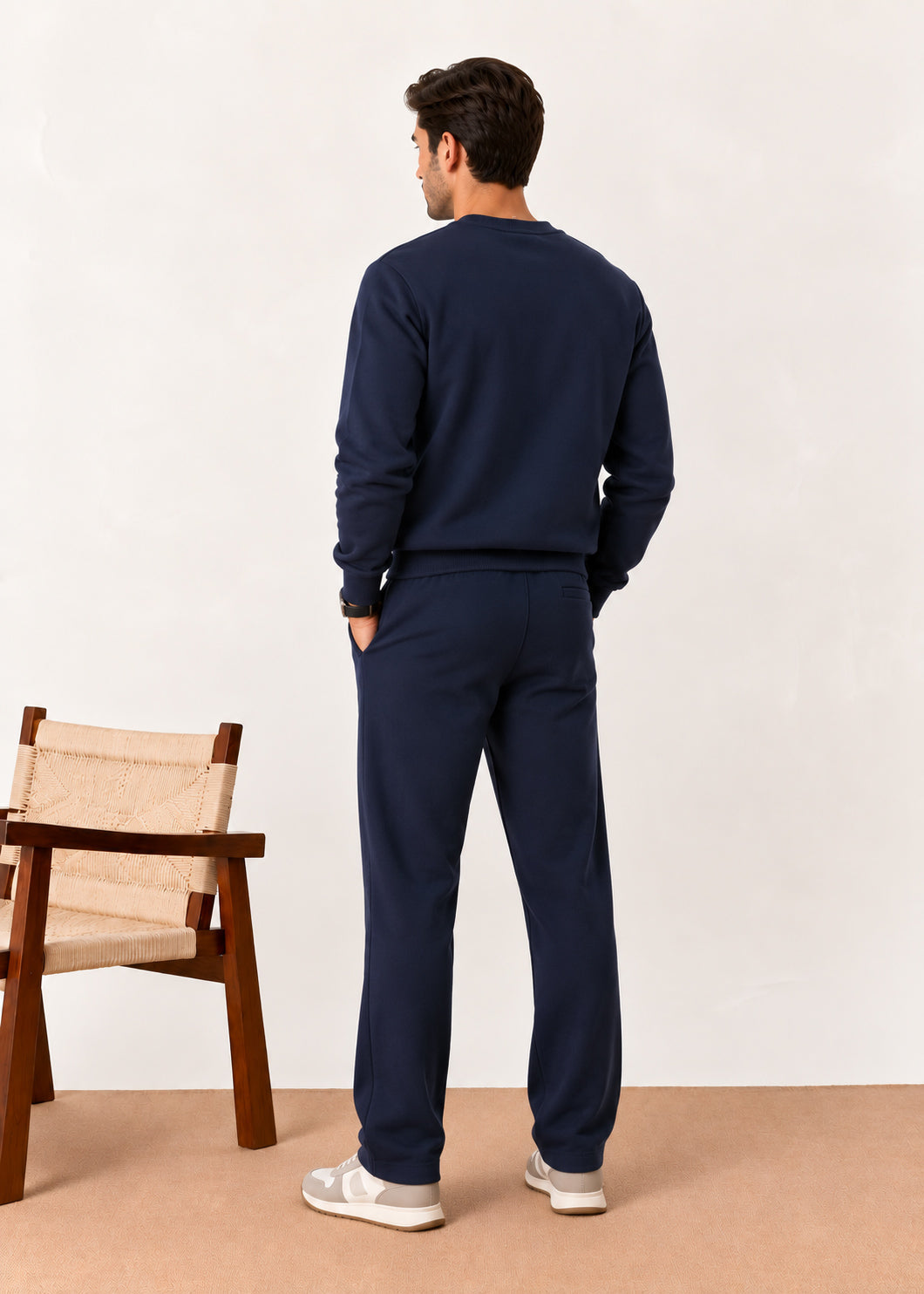Deep Navy Fleece Co-ord Set