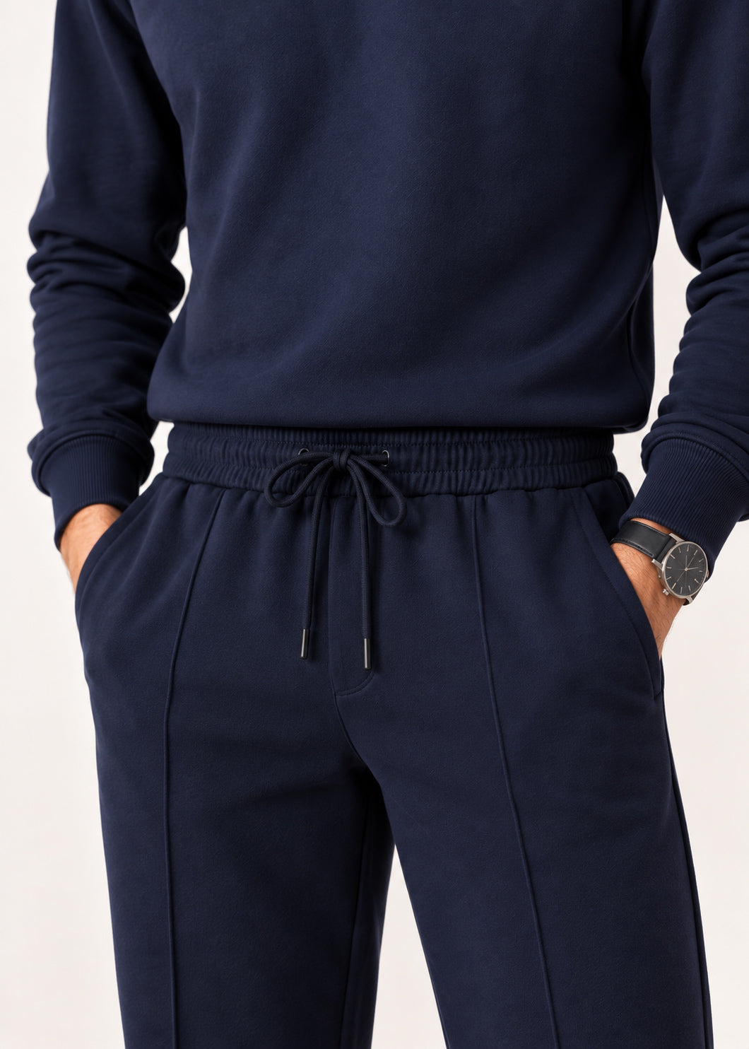 Deep Navy Fleece Co-ord Set