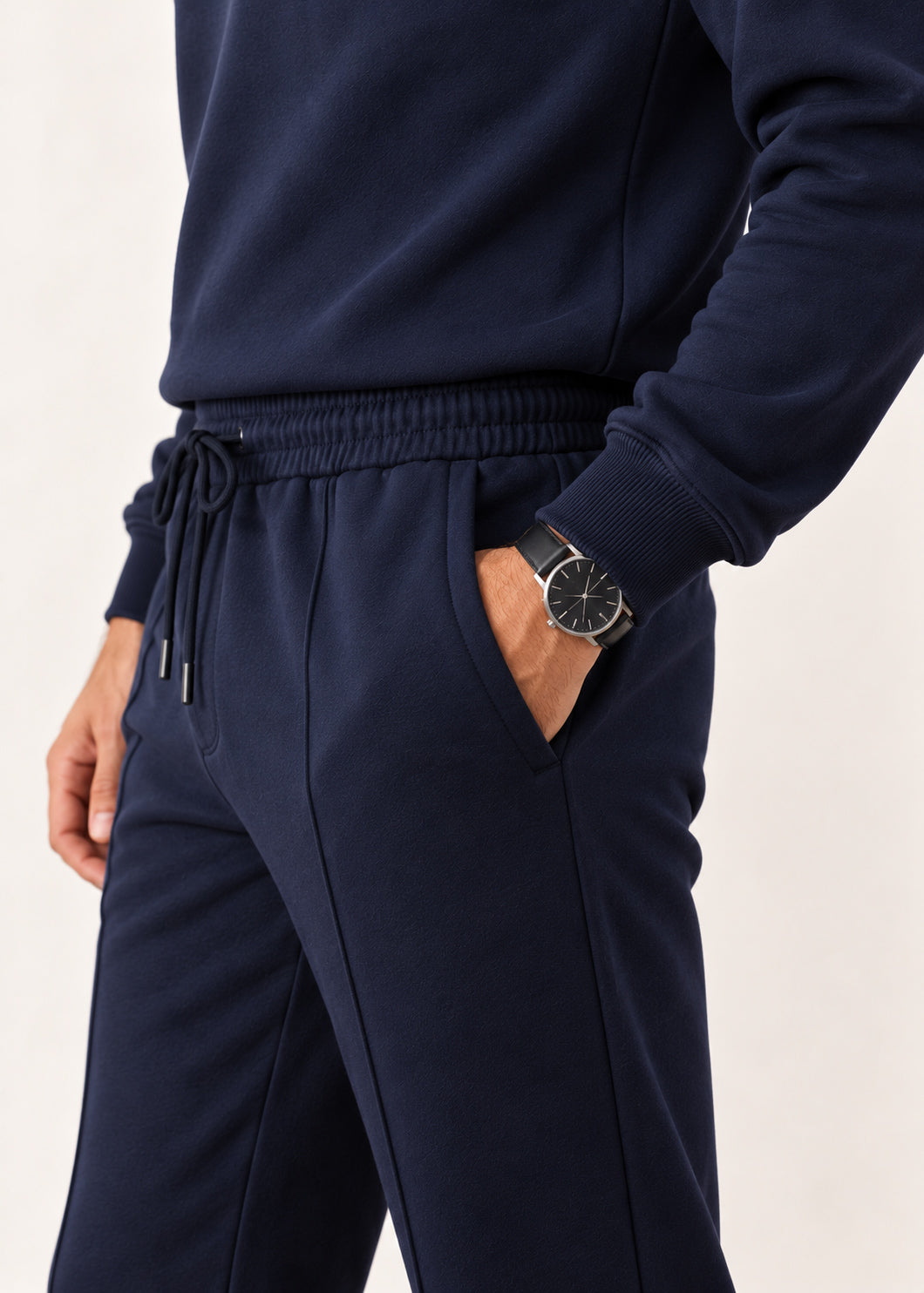 Deep Navy Fleece Co-ord Set
