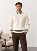 Off White Baseball Sweater