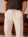 Off White Terry Straight Leg Trousers - Men