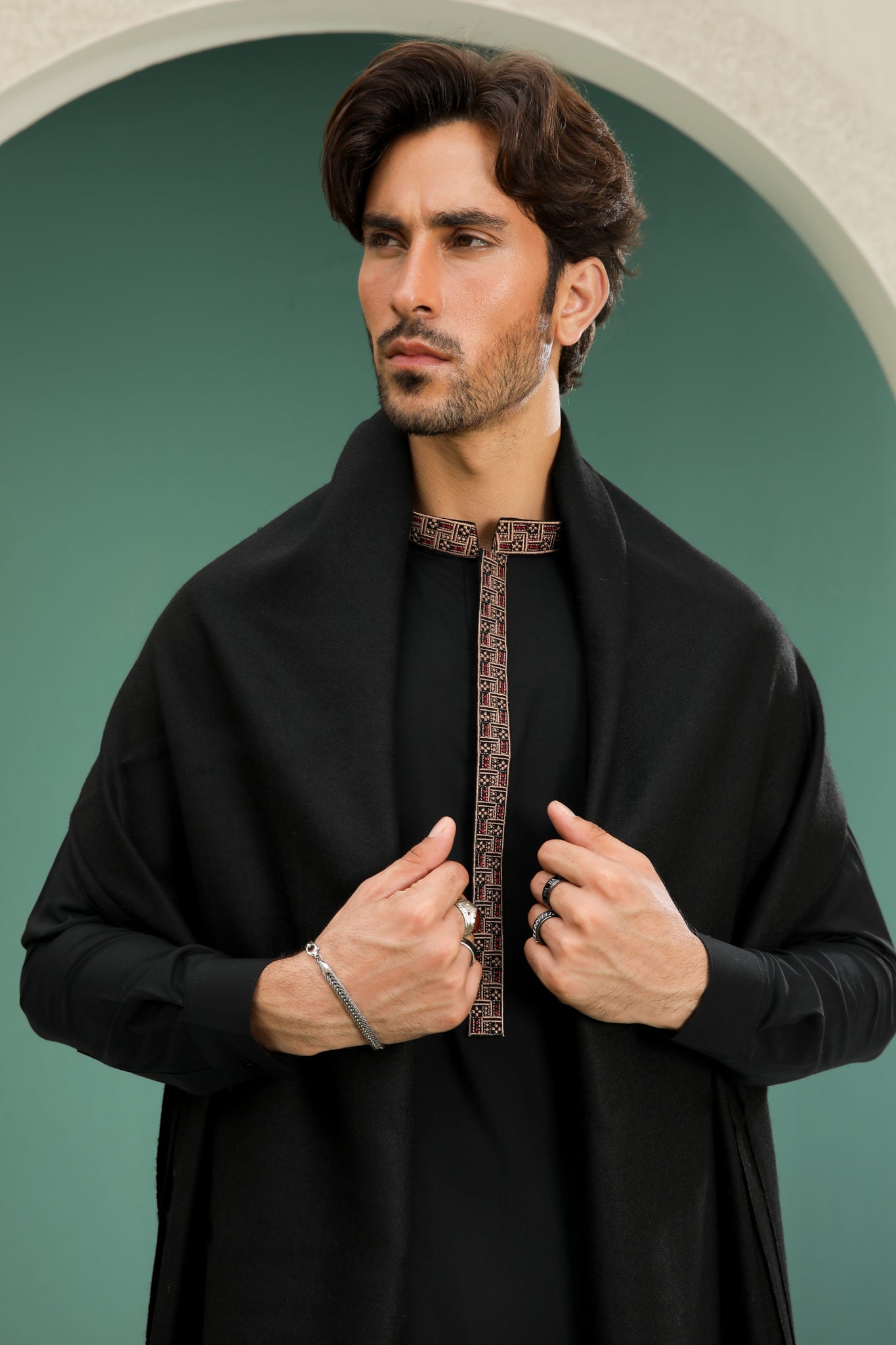 Black suit design shalwar best sale kameez gents