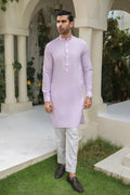 Lilac Kurta Trouser - Men