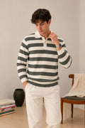 Savanna Stripe Sweater Polo