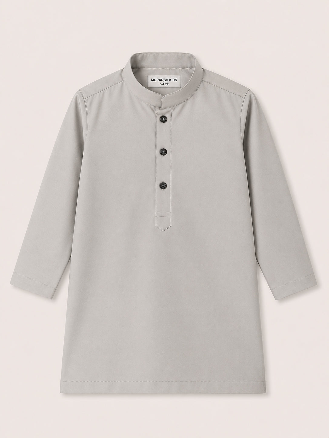 Silver Mist Blended Kurta Trouser - Kids