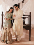 Noor - Bosky Raw Silk Embroidered Kurta Trouser